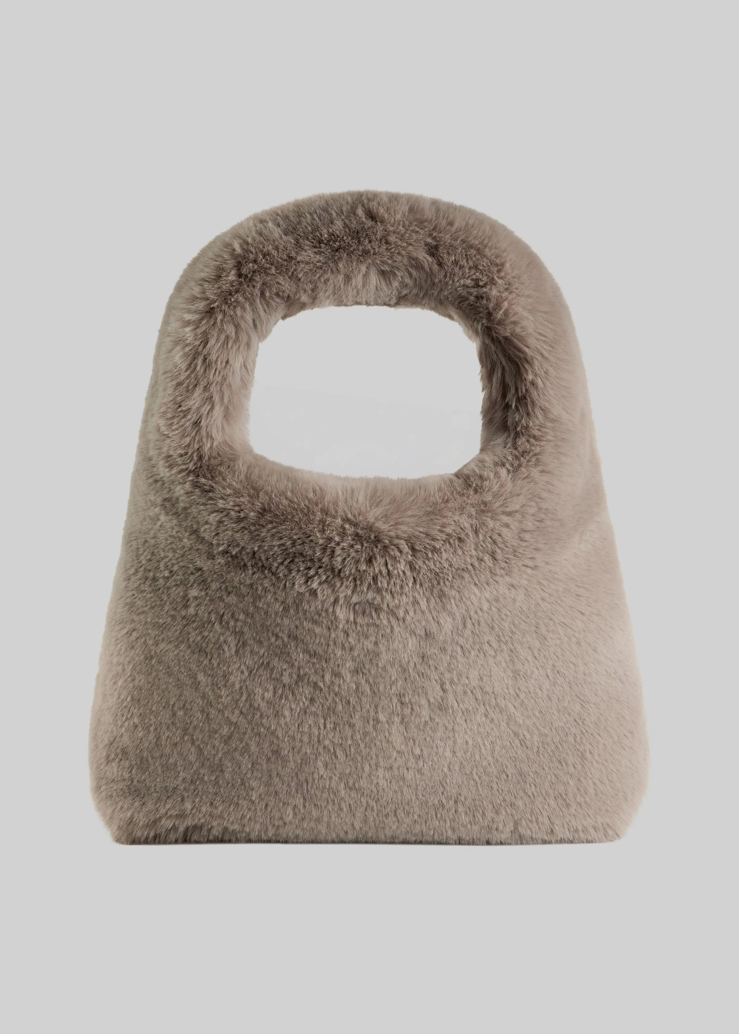 Dolomia Faux Fur Bag - Light Taupe sold by Frankie Shop product image thumbnail 2