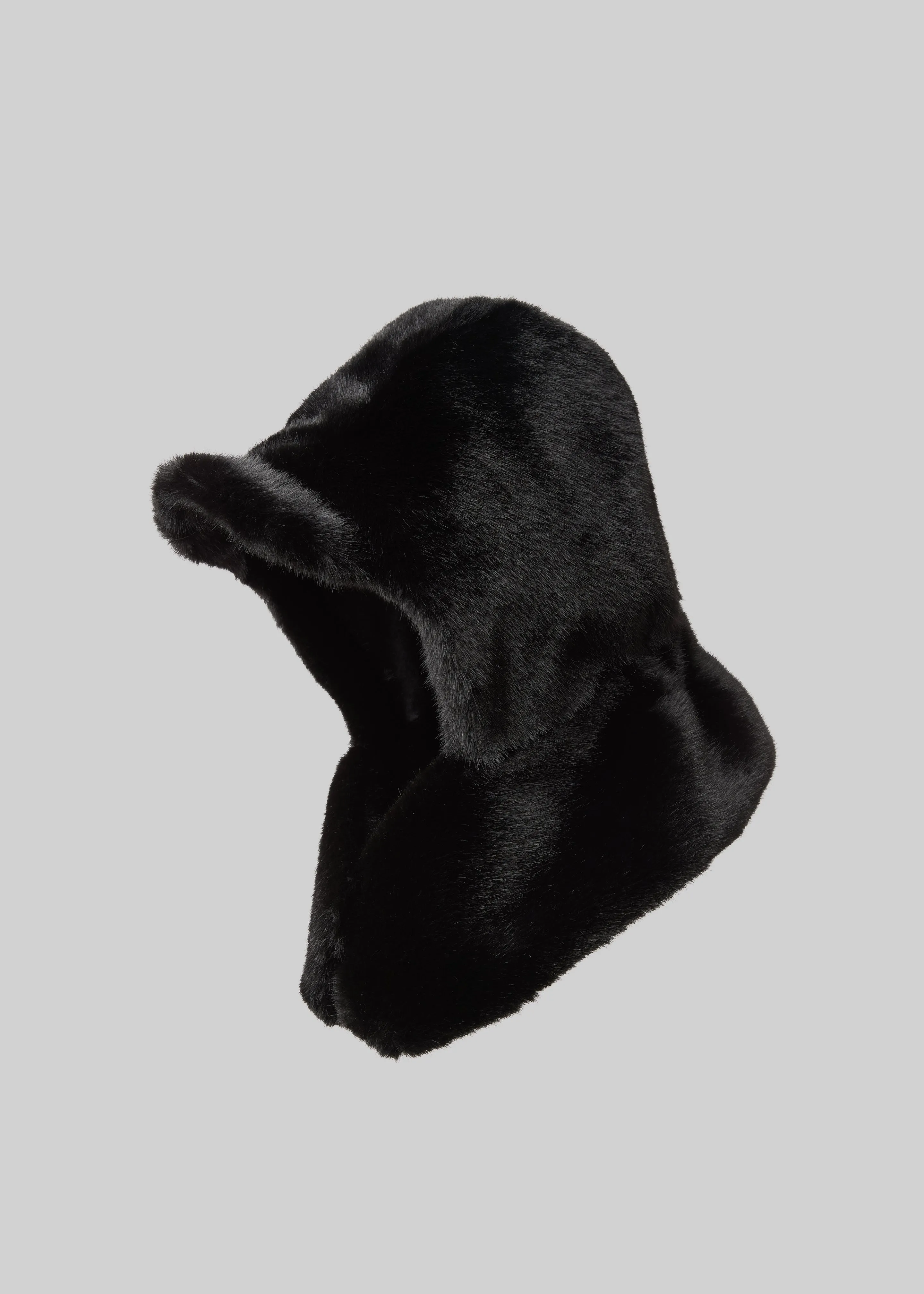 Kallio Faux Fur Hood - Black sold by Frankie Shop product image thumbnail 4