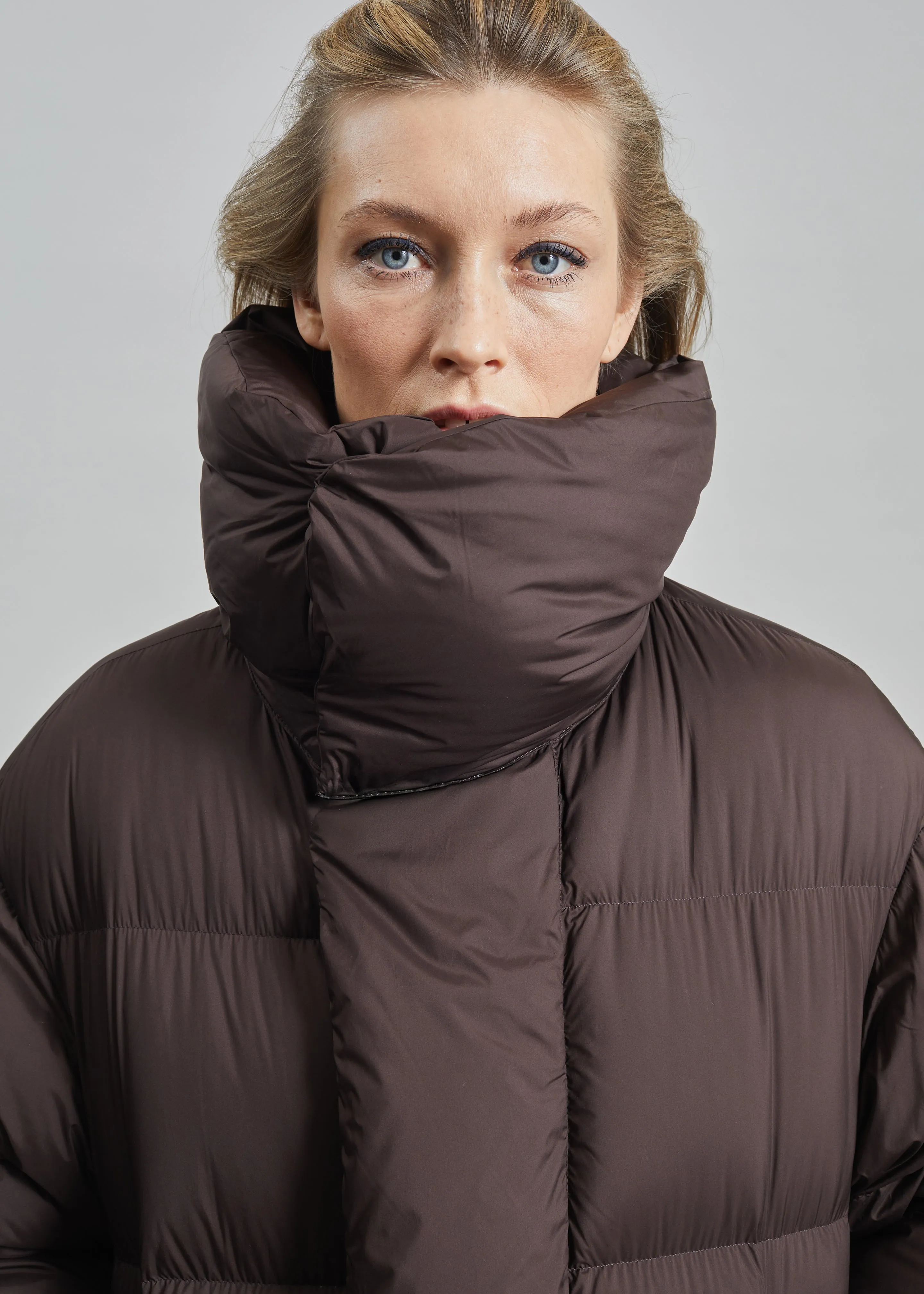 Ortler Puffer Jacket - Brown sold by Frankie Shop product image thumbnail 2