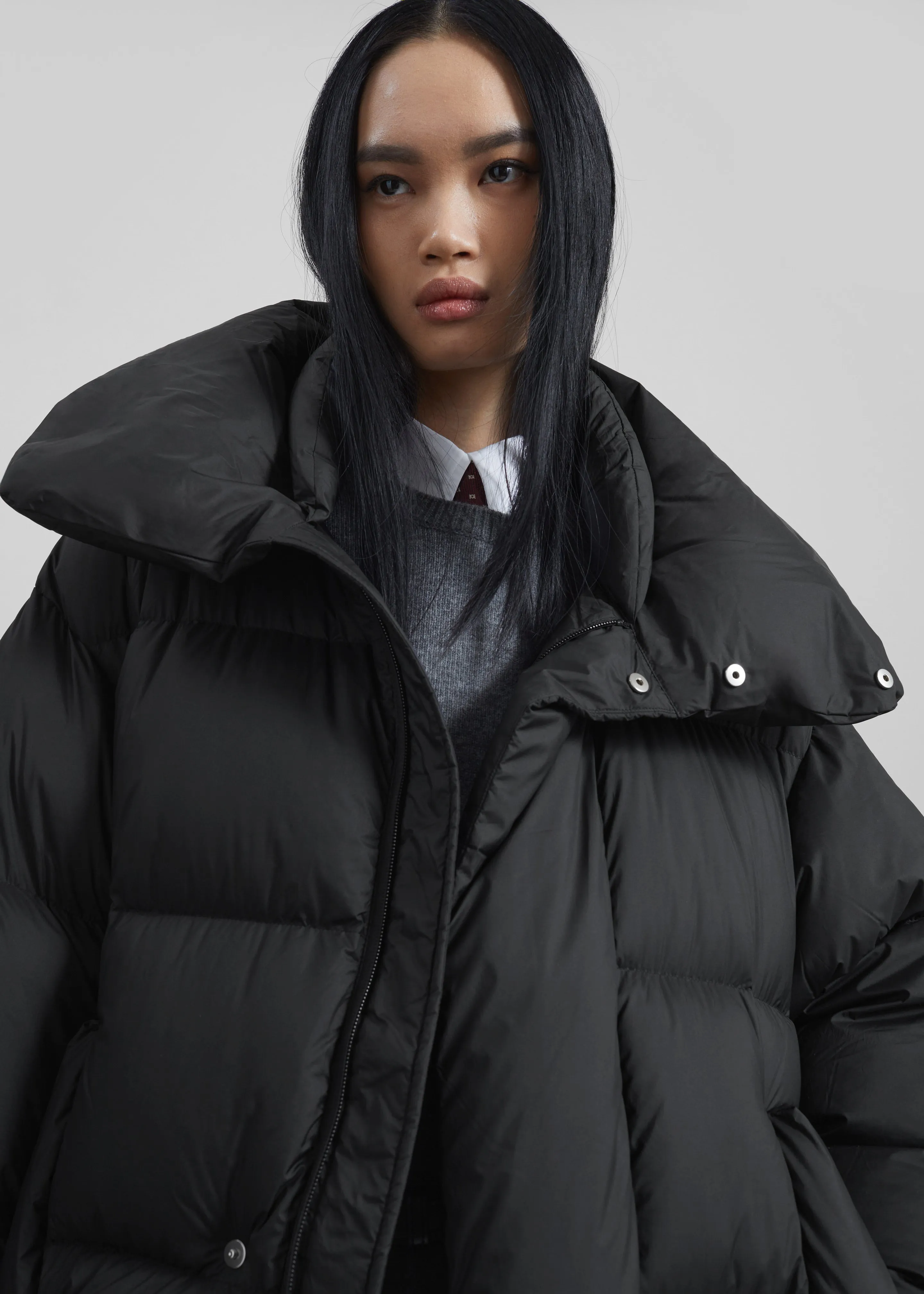 Ortler Puffer Jacket - Black sold by Frankie Shop product image thumbnail 2