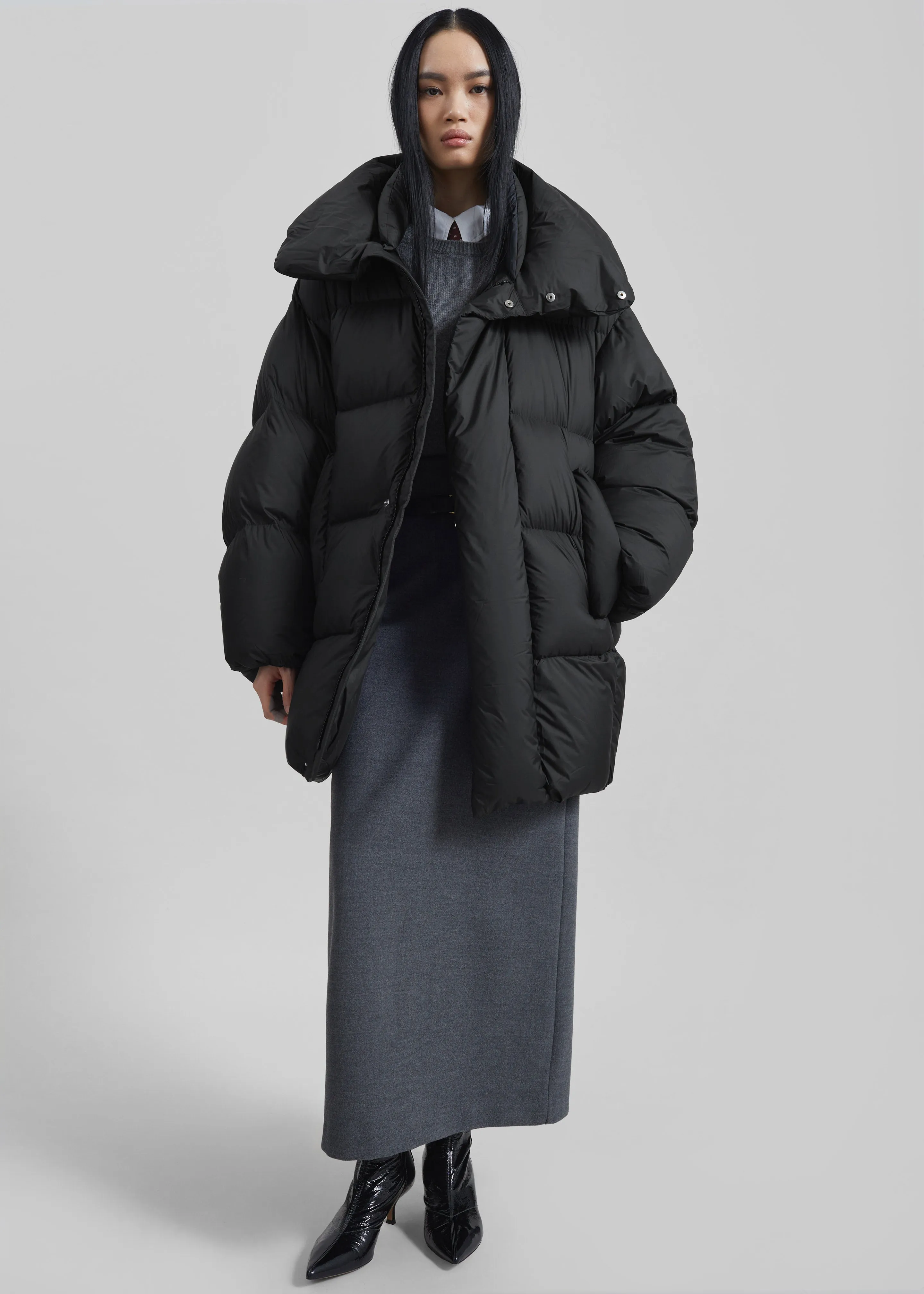 Ortler Puffer Jacket - Black sold by Frankie Shop product image thumbnail 5