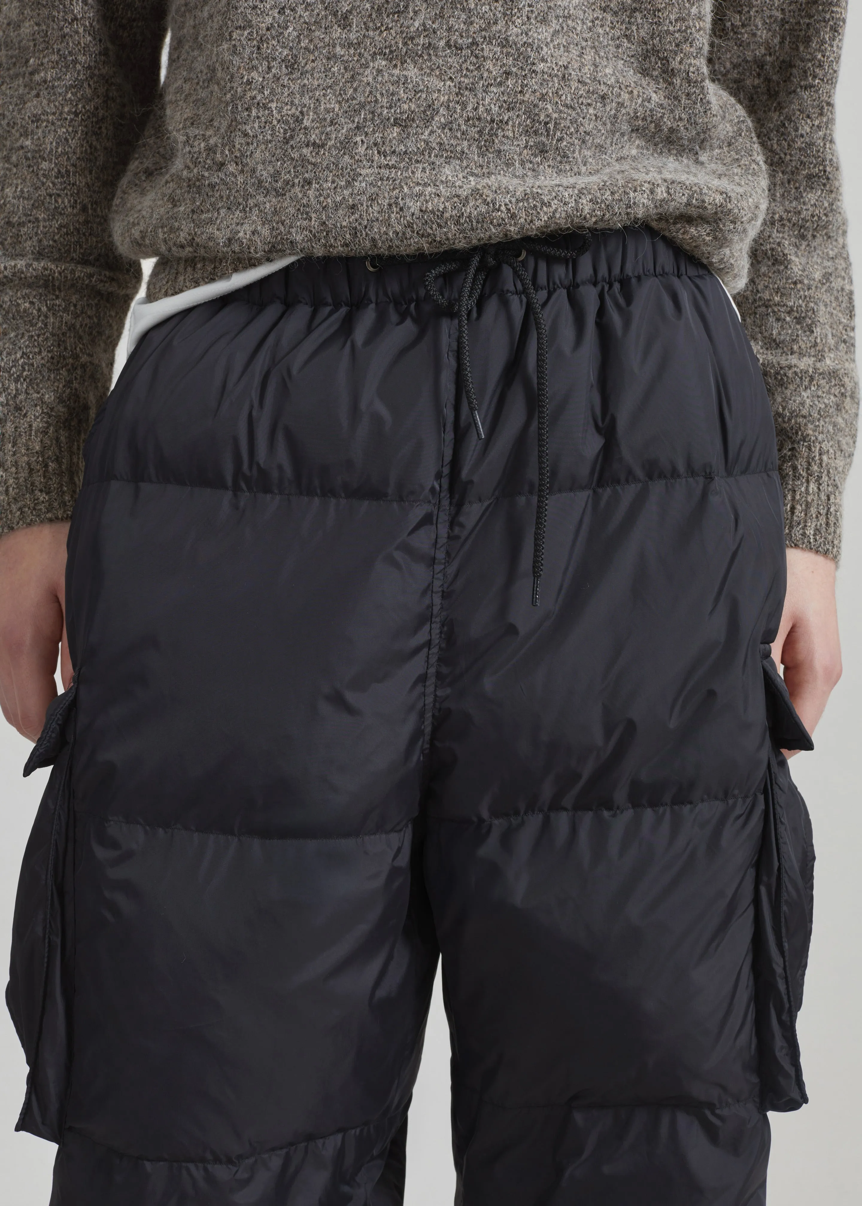 Zane Puffer Pants - Black sold by Frankie Shop product image thumbnail 3