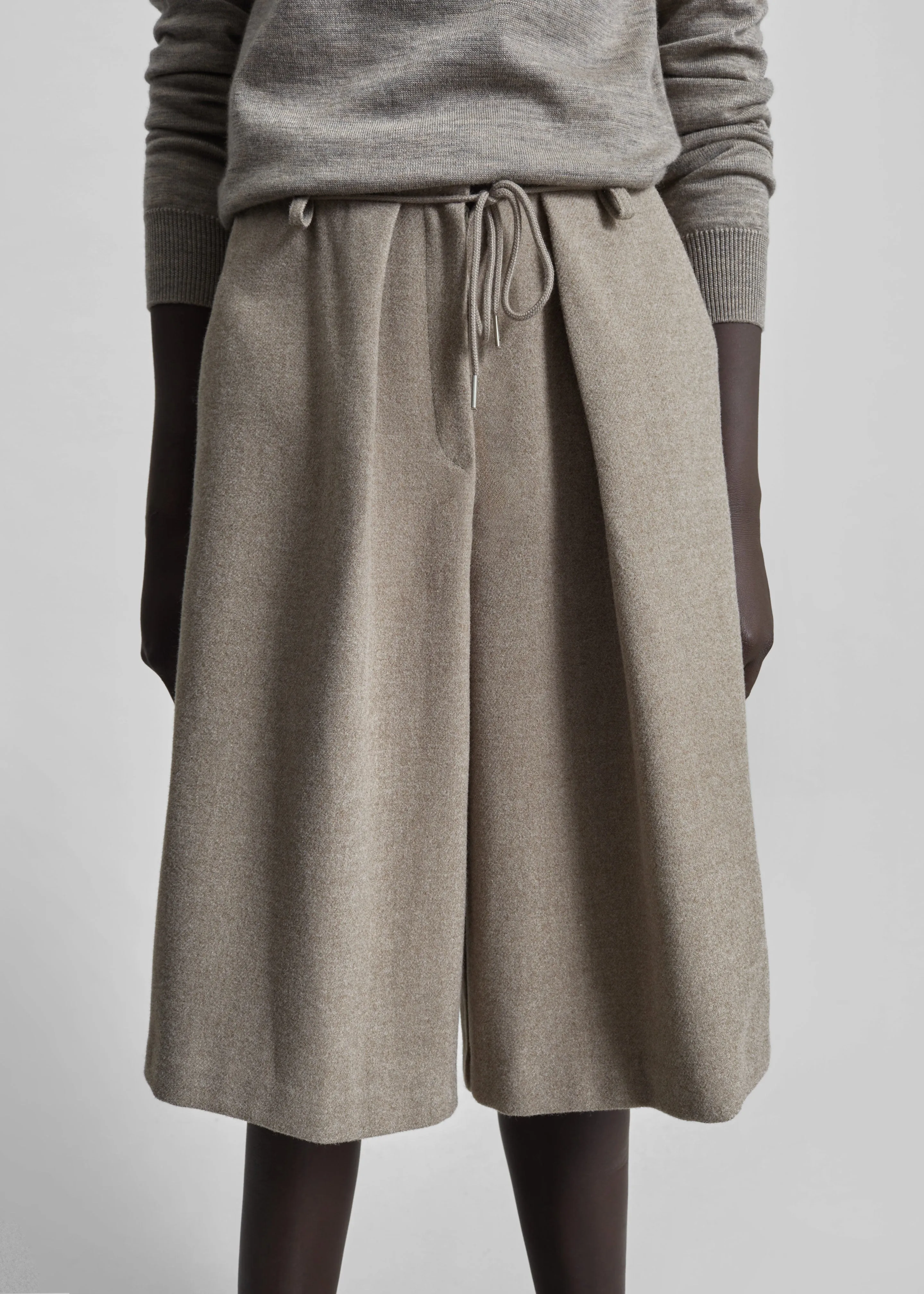 Hemavan Bermuda Shorts - Taupe sold by Frankie Shop product image thumbnail 4