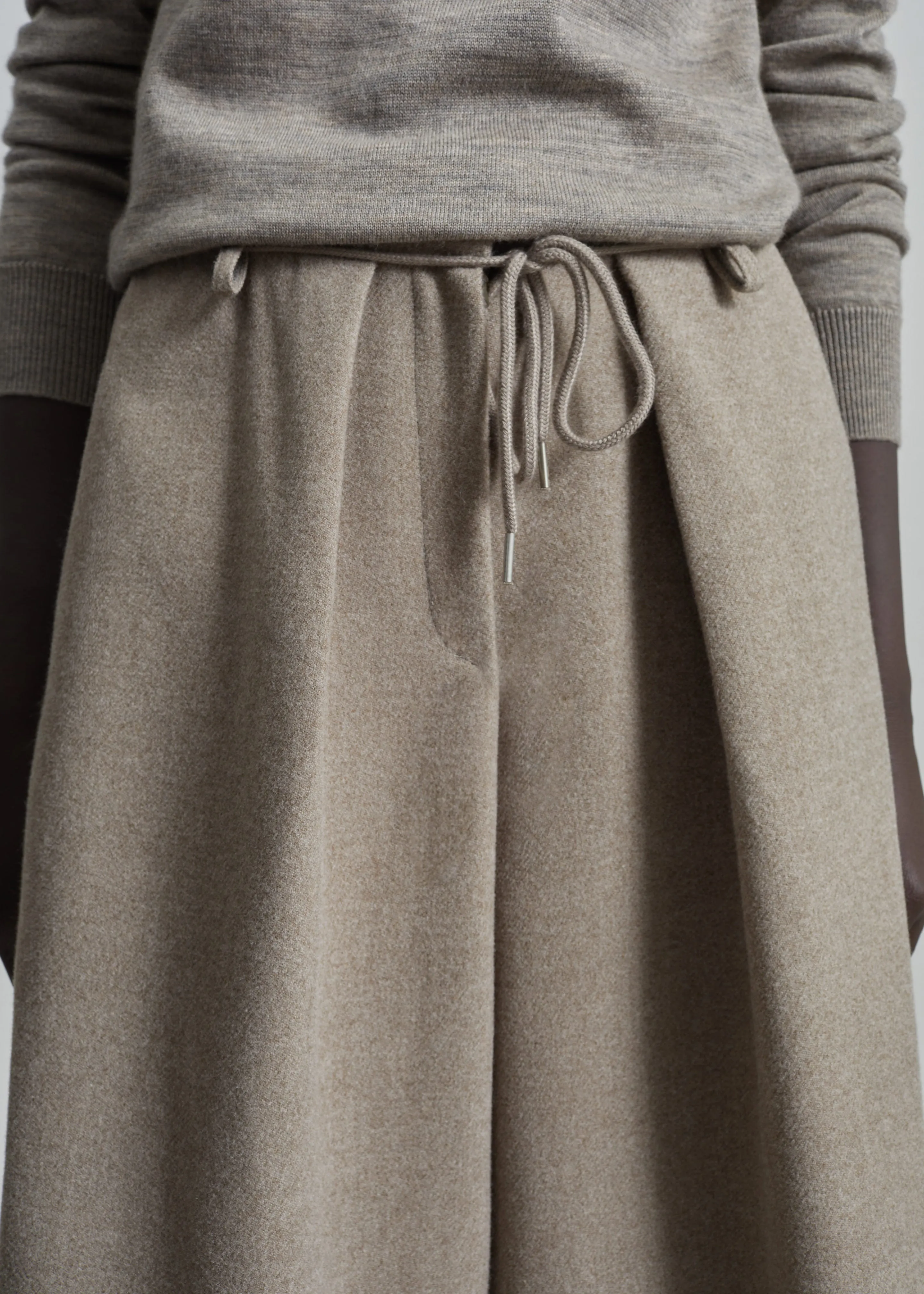 Hemavan Bermuda Shorts - Taupe sold by Frankie Shop product image thumbnail 5