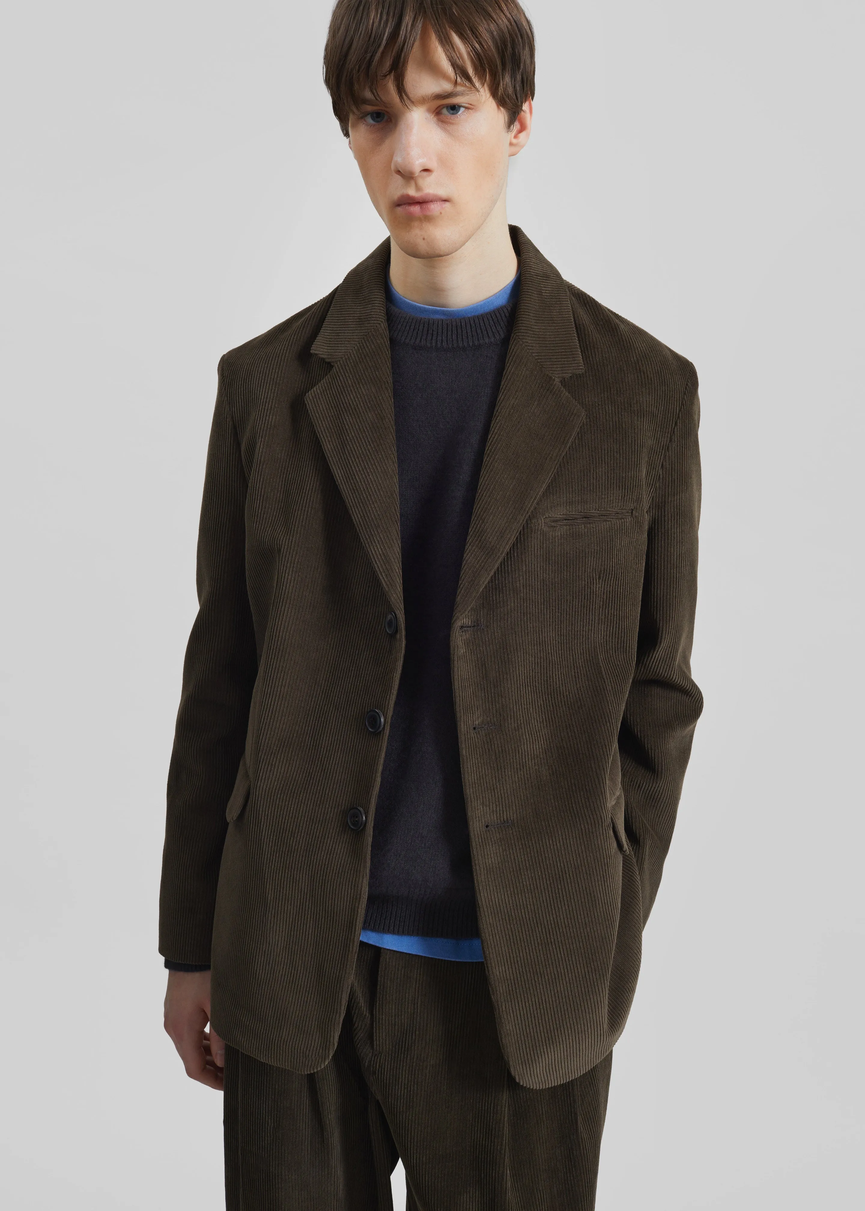 Bryant Corduroy Blazer - Brown sold by Frankie Shop product image thumbnail 5