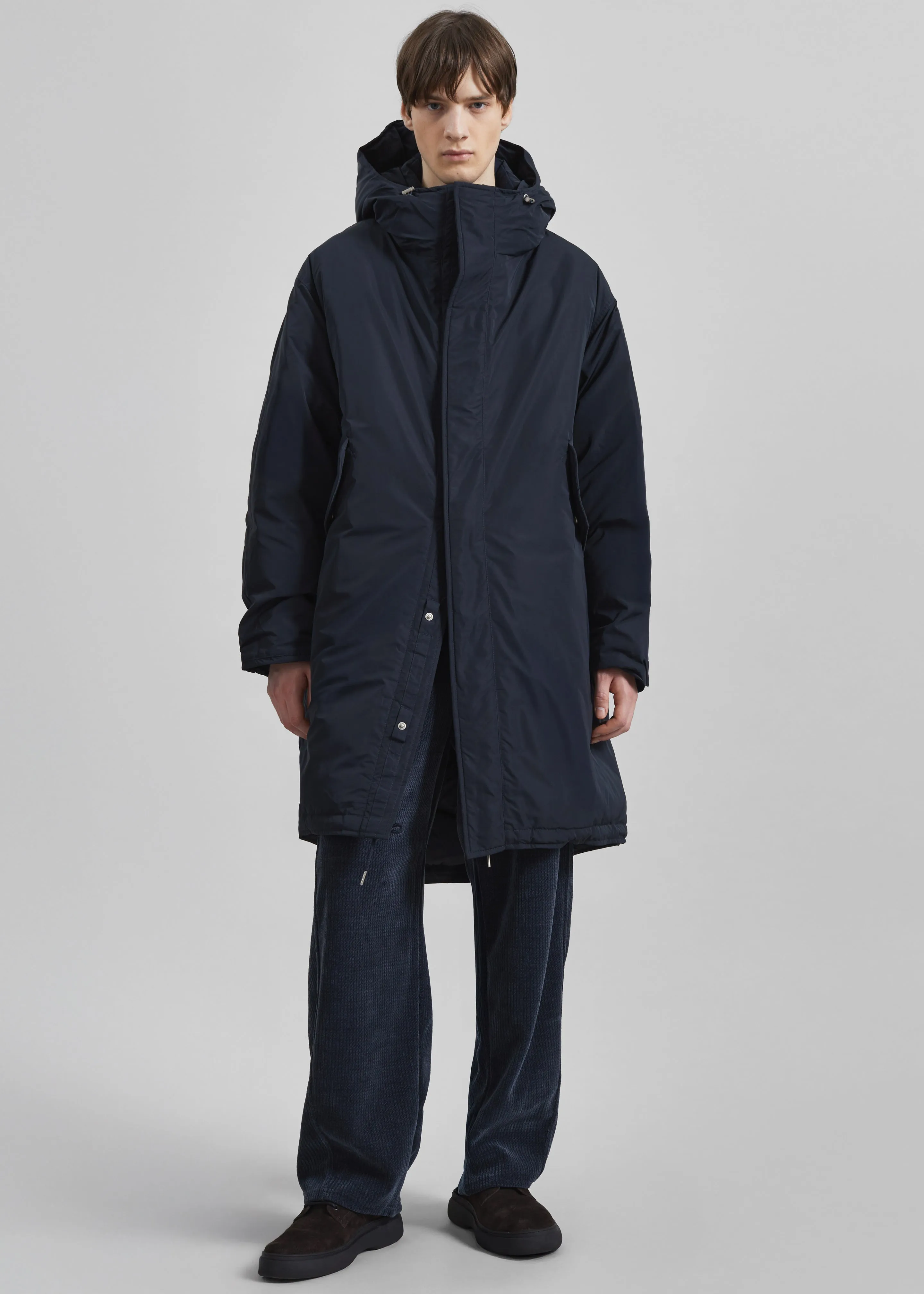Cobar Padded Parka - Dark Navy sold by Frankie Shop