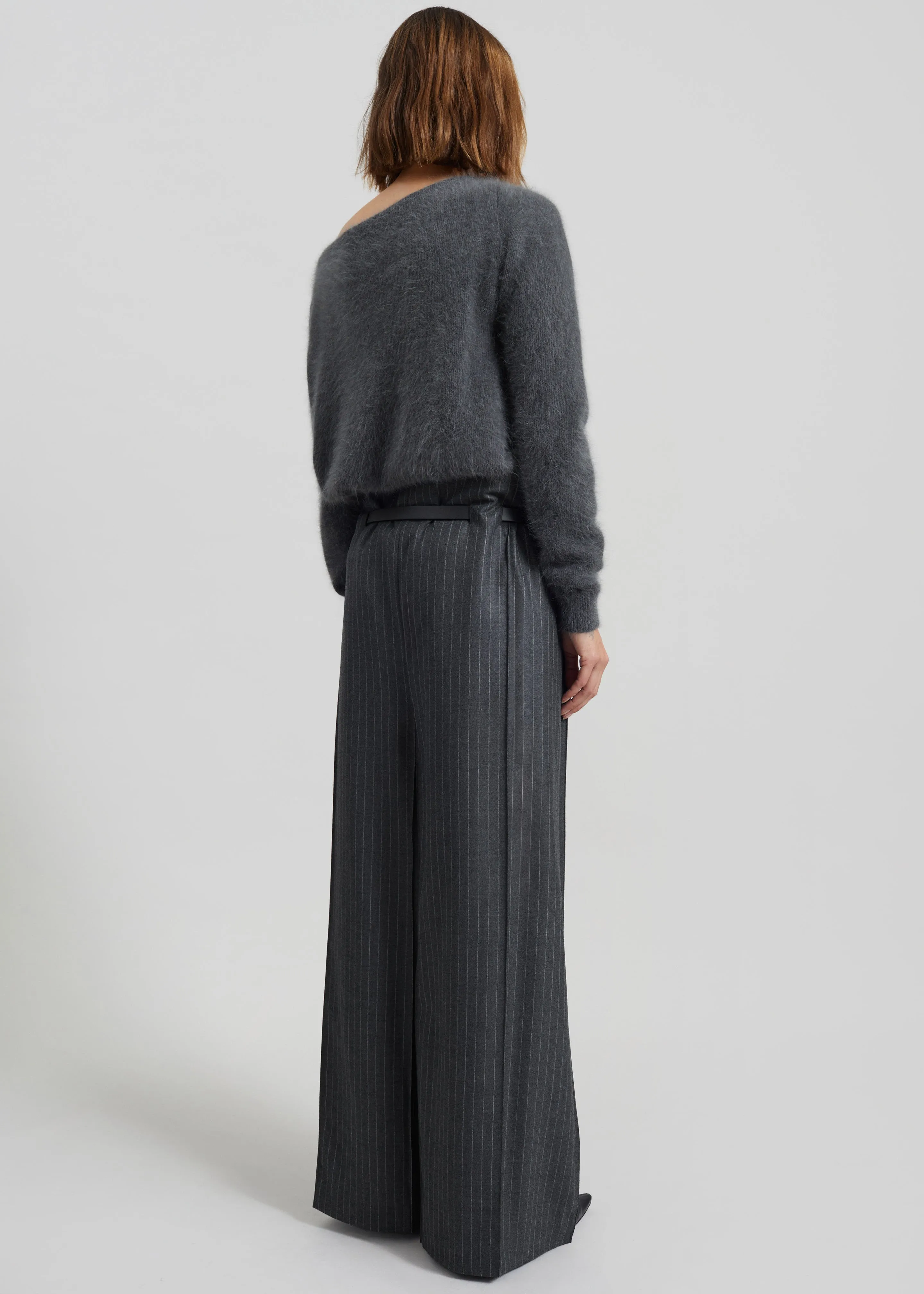 Almere Fuzzy Sweater - Dark Grey sold by Frankie Shop product image thumbnail 5