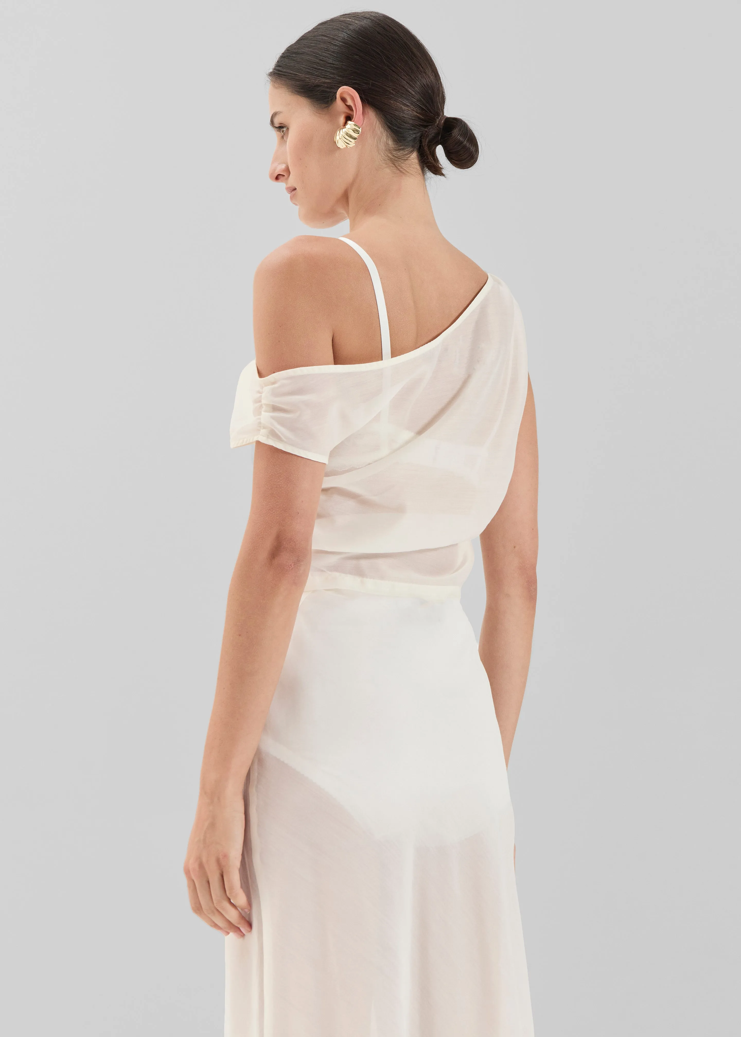 Solaqua Francesca Skirt - Ivory sold by Frankie Shop product image thumbnail 5