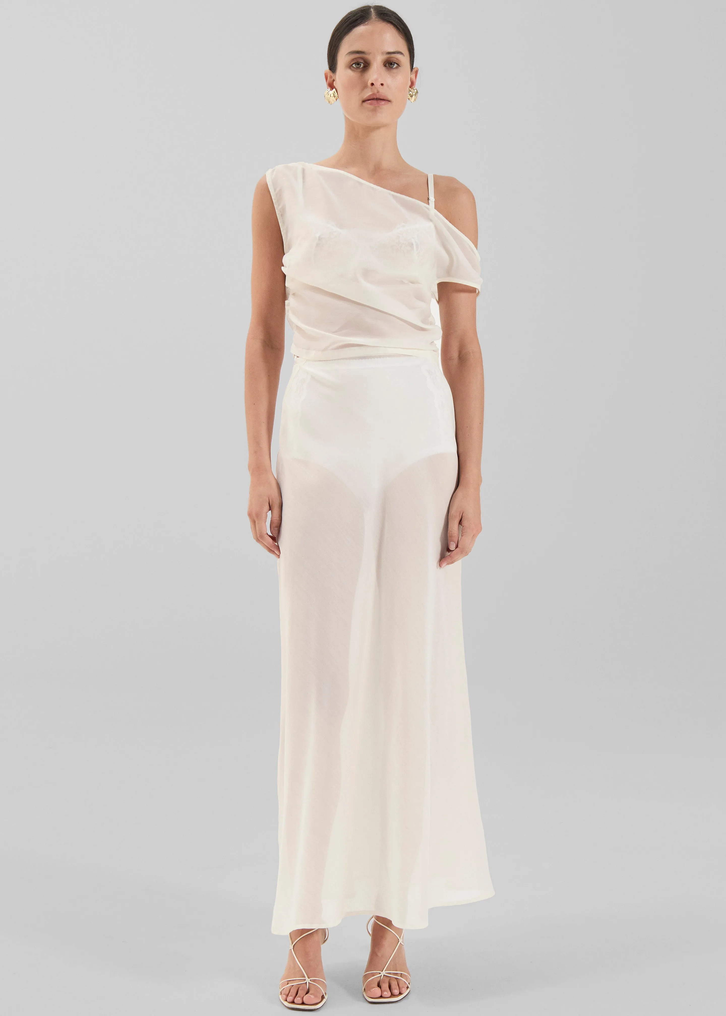 Solaqua Francesca Skirt - Ivory sold by Frankie Shop product image thumbnail 2