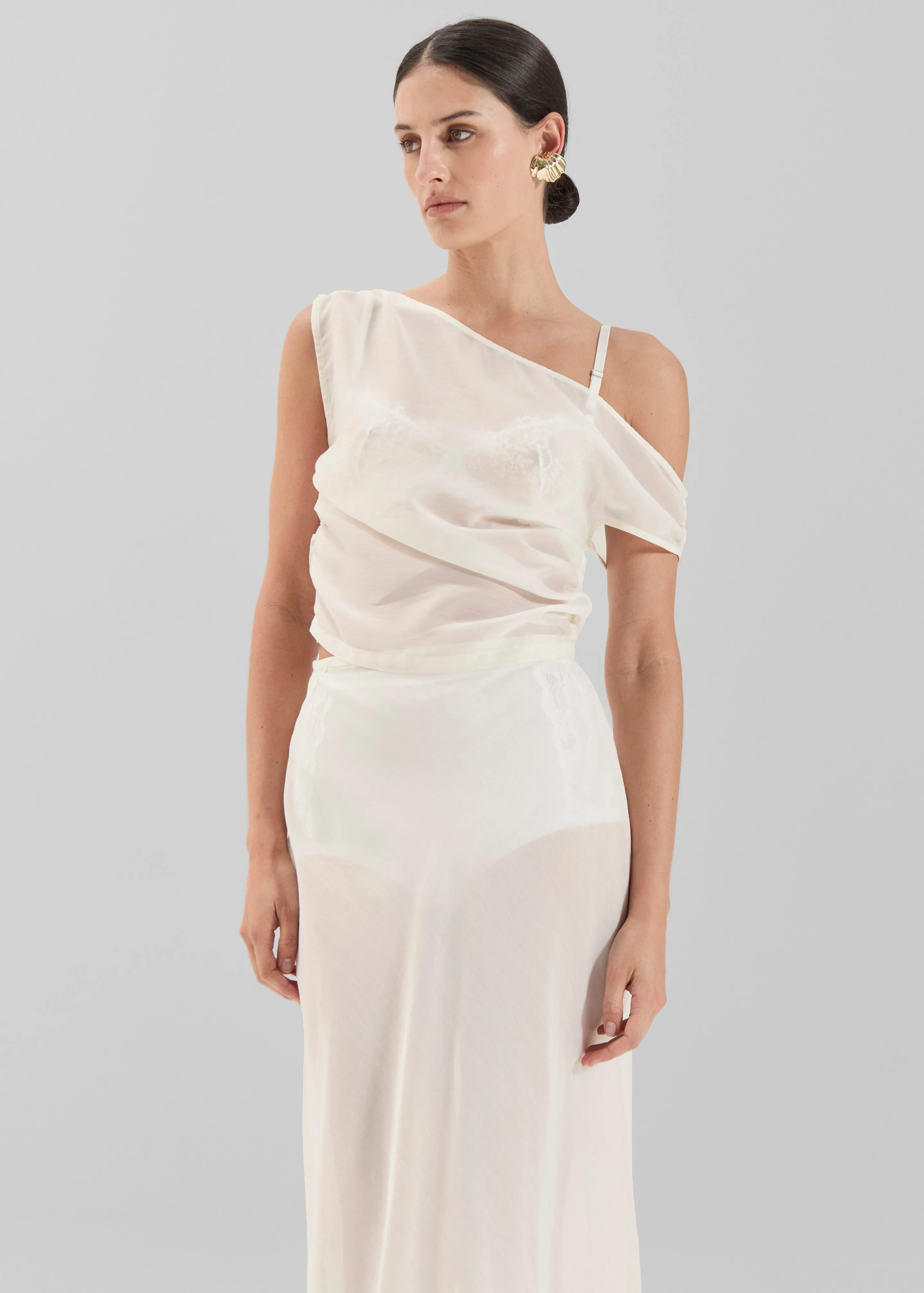 Solaqua Genevieve Top - Ivory sold by Frankie Shop product image thumbnail 2