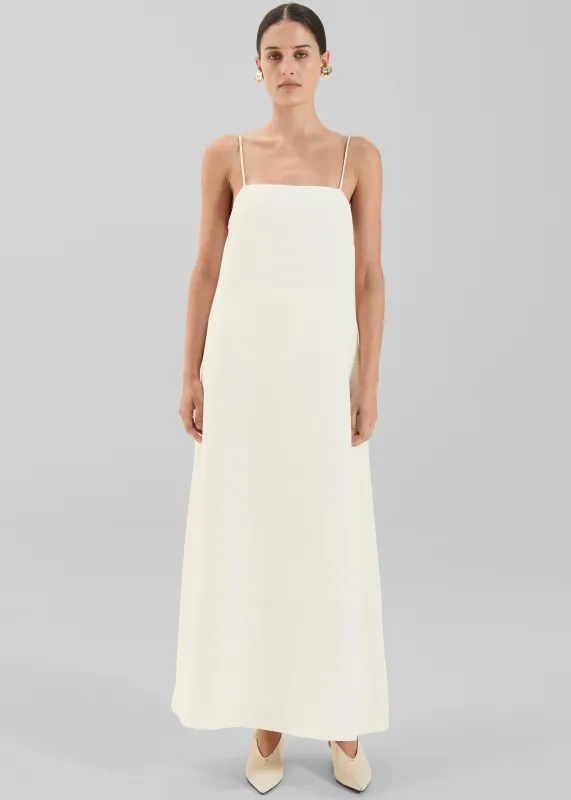 Solaqua Camilla Dress - Ivory made by Frankie Shop