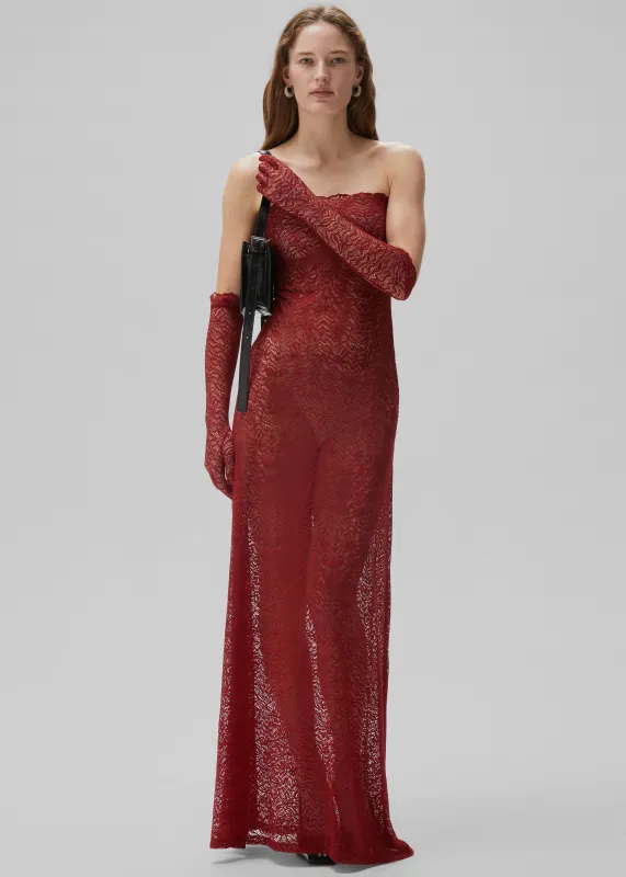 Beaufille Anise Dress - Burgundy sold by Frankie Shop