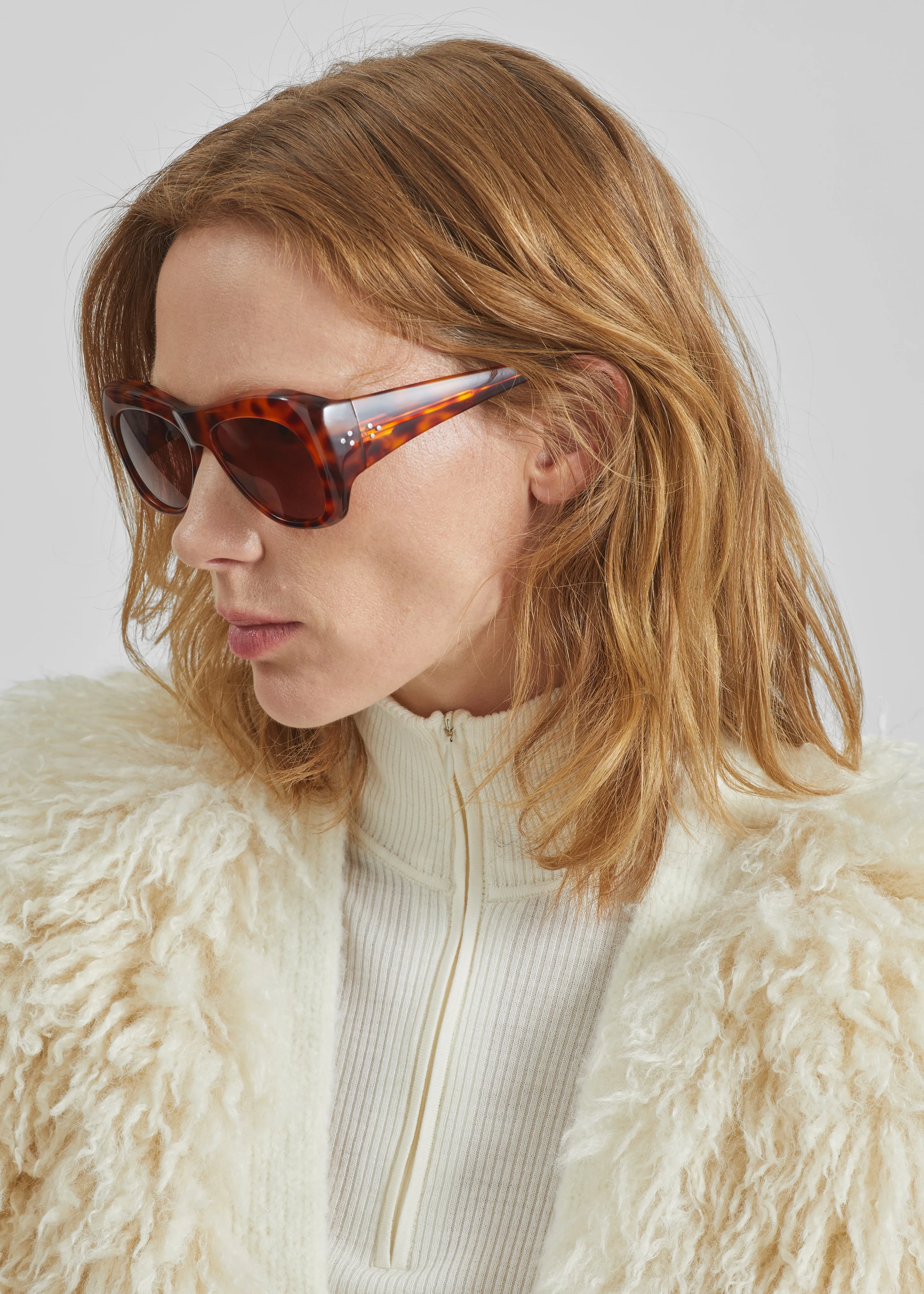 Port Tanger Nazim Sunglasses - Oliban Acetate/Tobacco Lens sold by Frankie Shop product image thumbnail 2