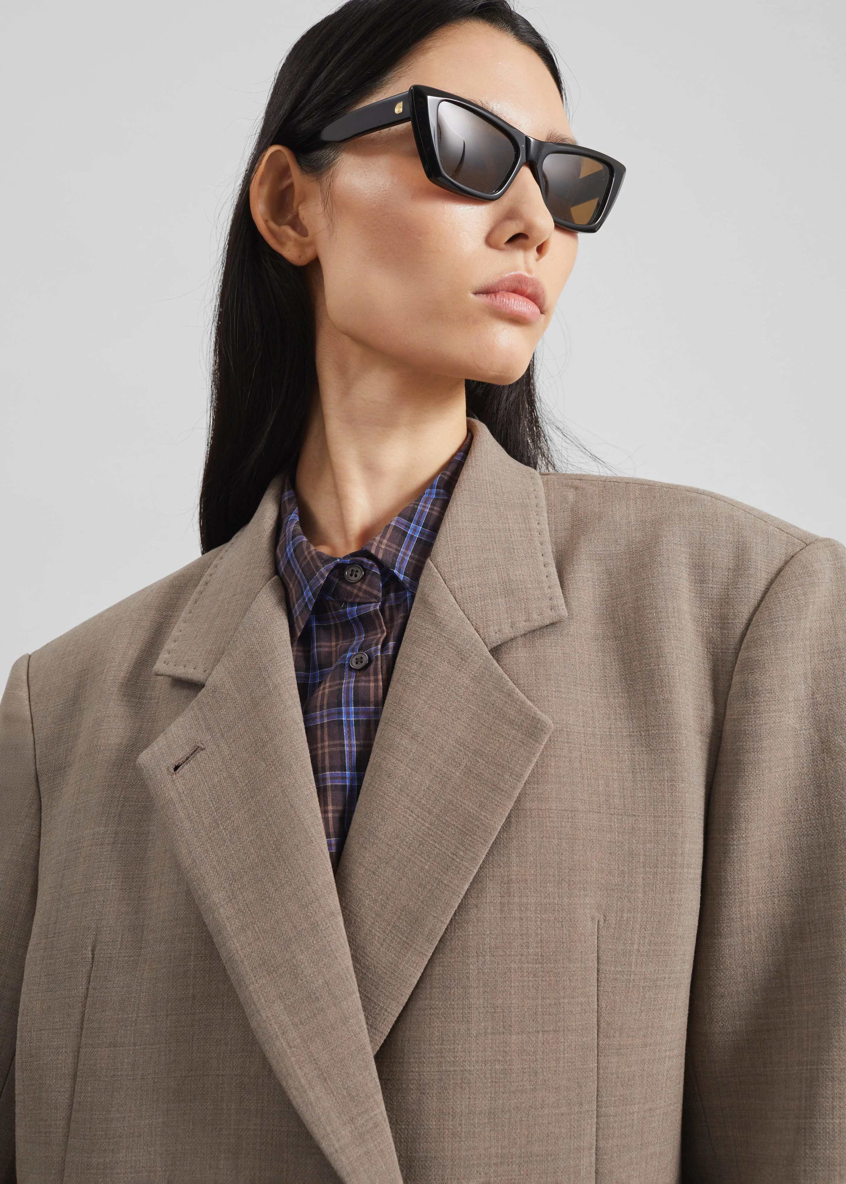 Orsta Wool Coat - Beige sold by Frankie Shop product image thumbnail 2