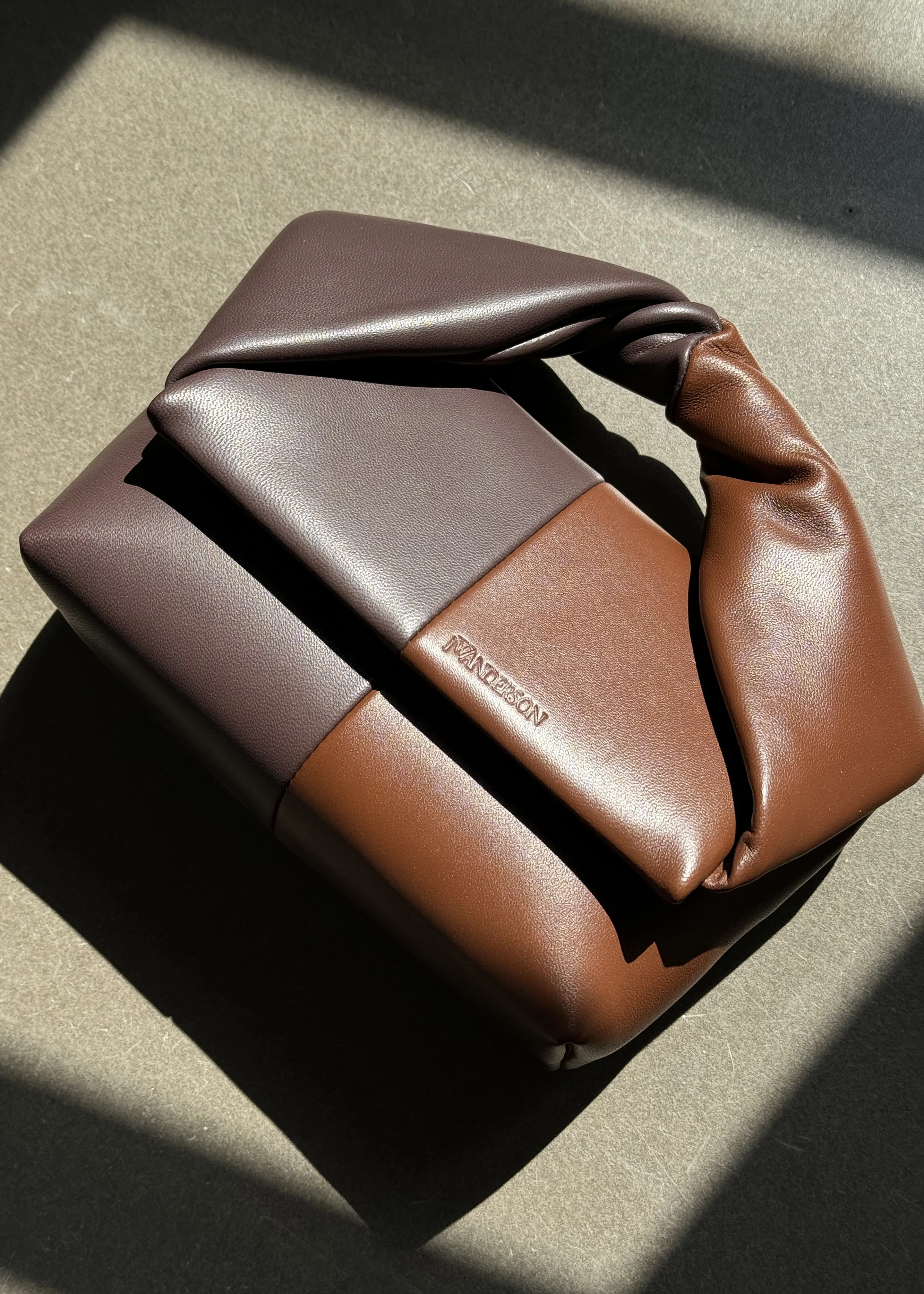 JW Anderson Midi Twister Bag - Dark Brown/Brown sold by Frankie Shop product image thumbnail 4