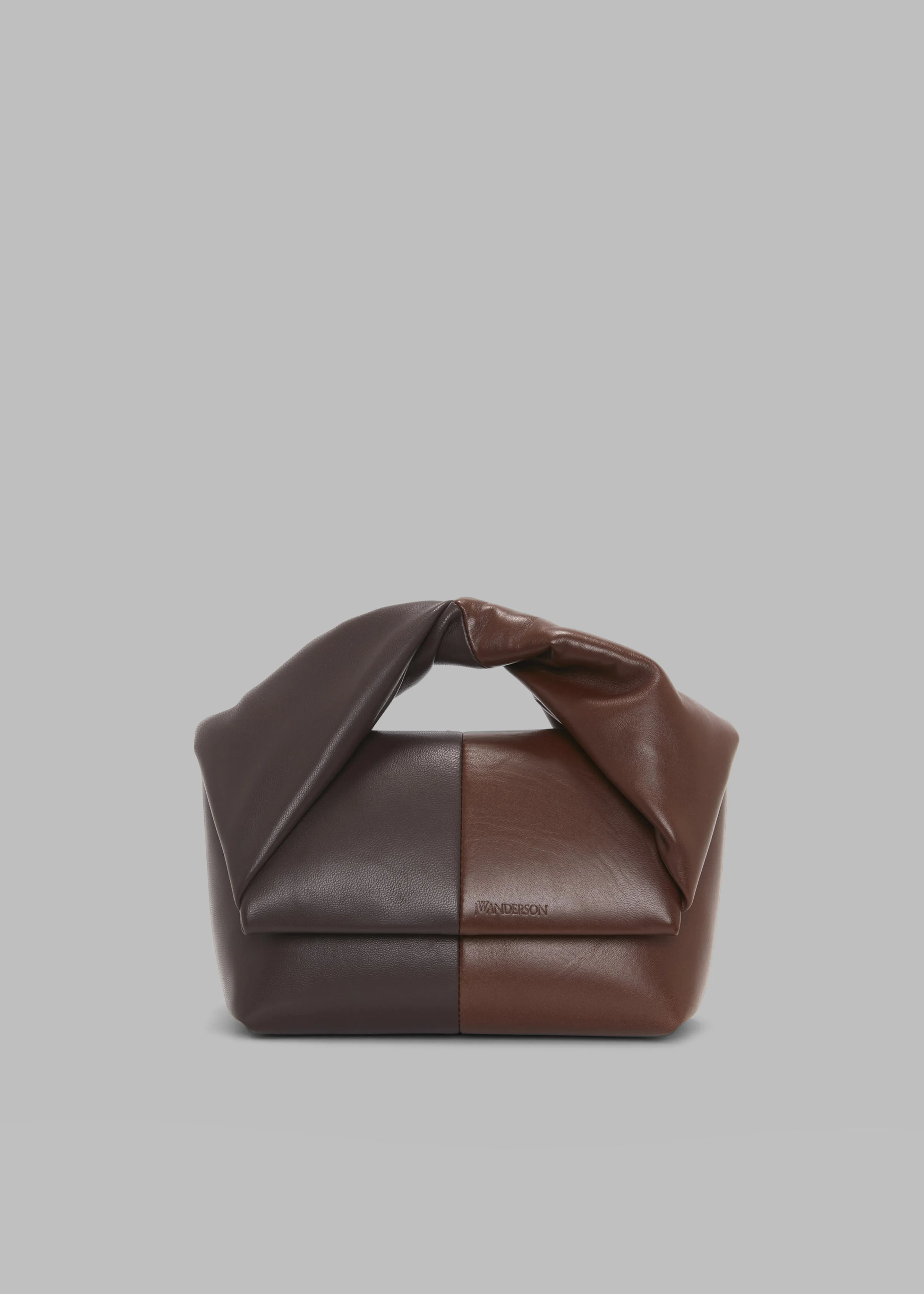 JW Anderson Midi Twister Bag - Dark Brown/Brown sold by Frankie Shop