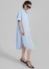 Olympe Midi Dress - Sky sold by Frankie Shop
