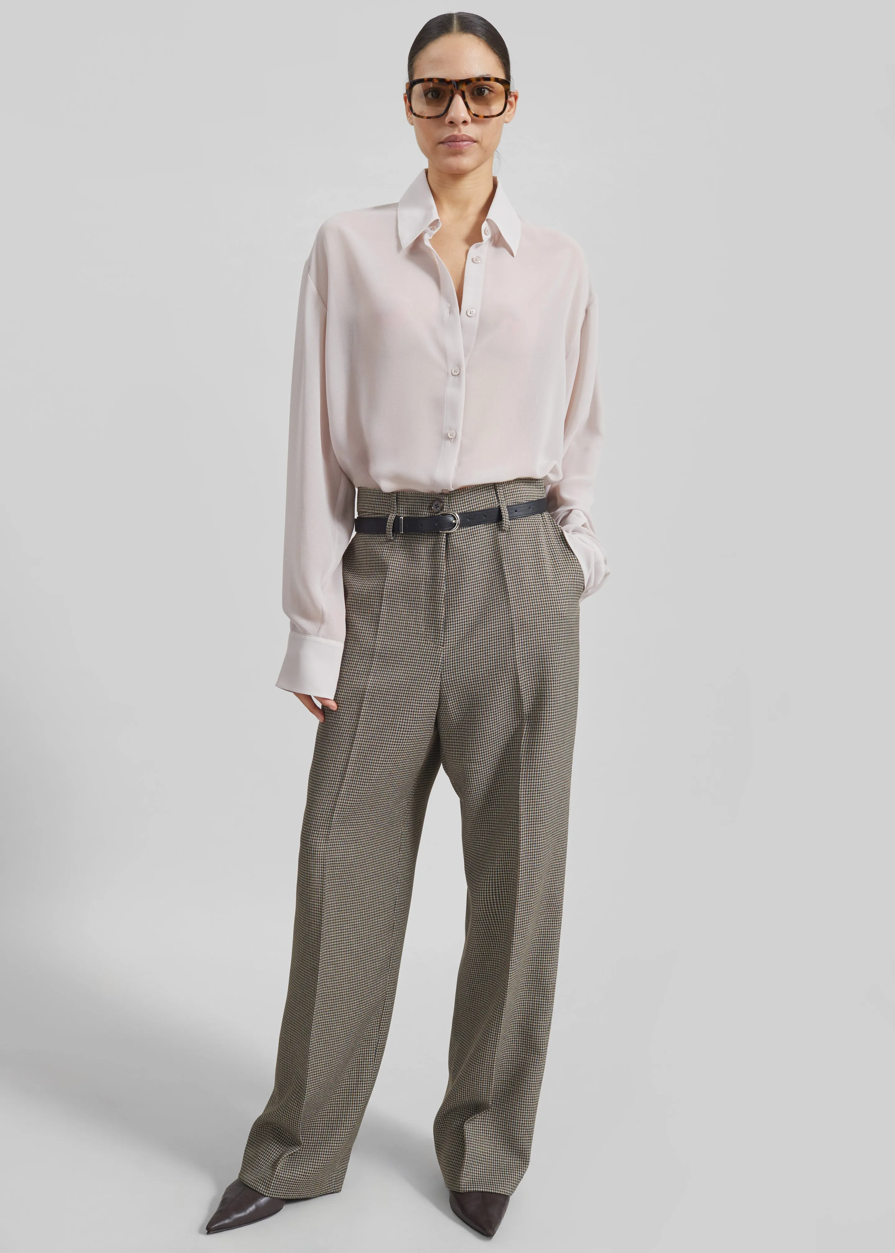 Peri Georgette Shirt - Faded Pink sold by Frankie Shop product image thumbnail 2