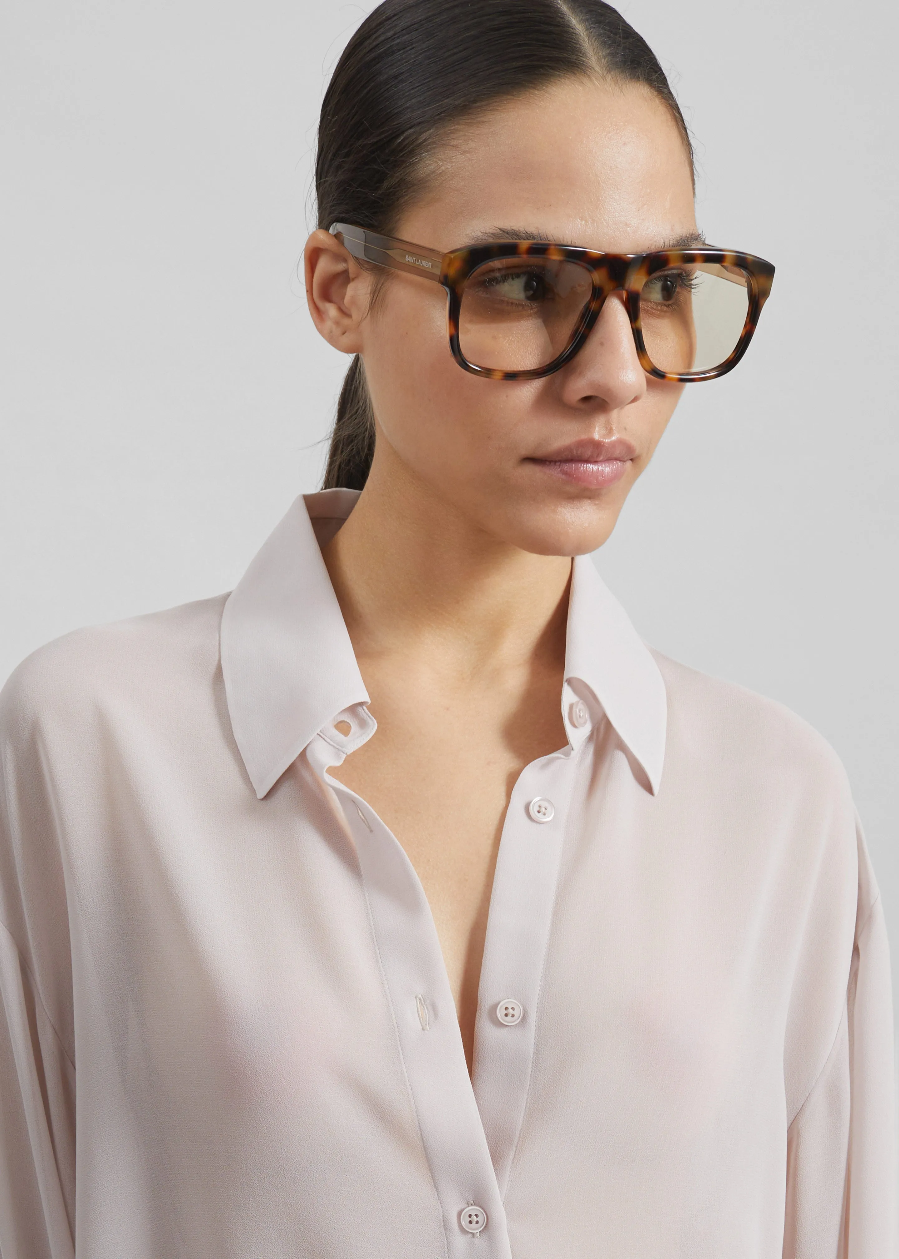 Peri Georgette Shirt - Faded Pink sold by Frankie Shop product image thumbnail 3