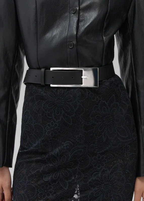 Beaufille XL Belt - Black/Silver made by Beaufille