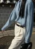 Svea Tapered Trousers - Vanilla sold by Frankie Shop