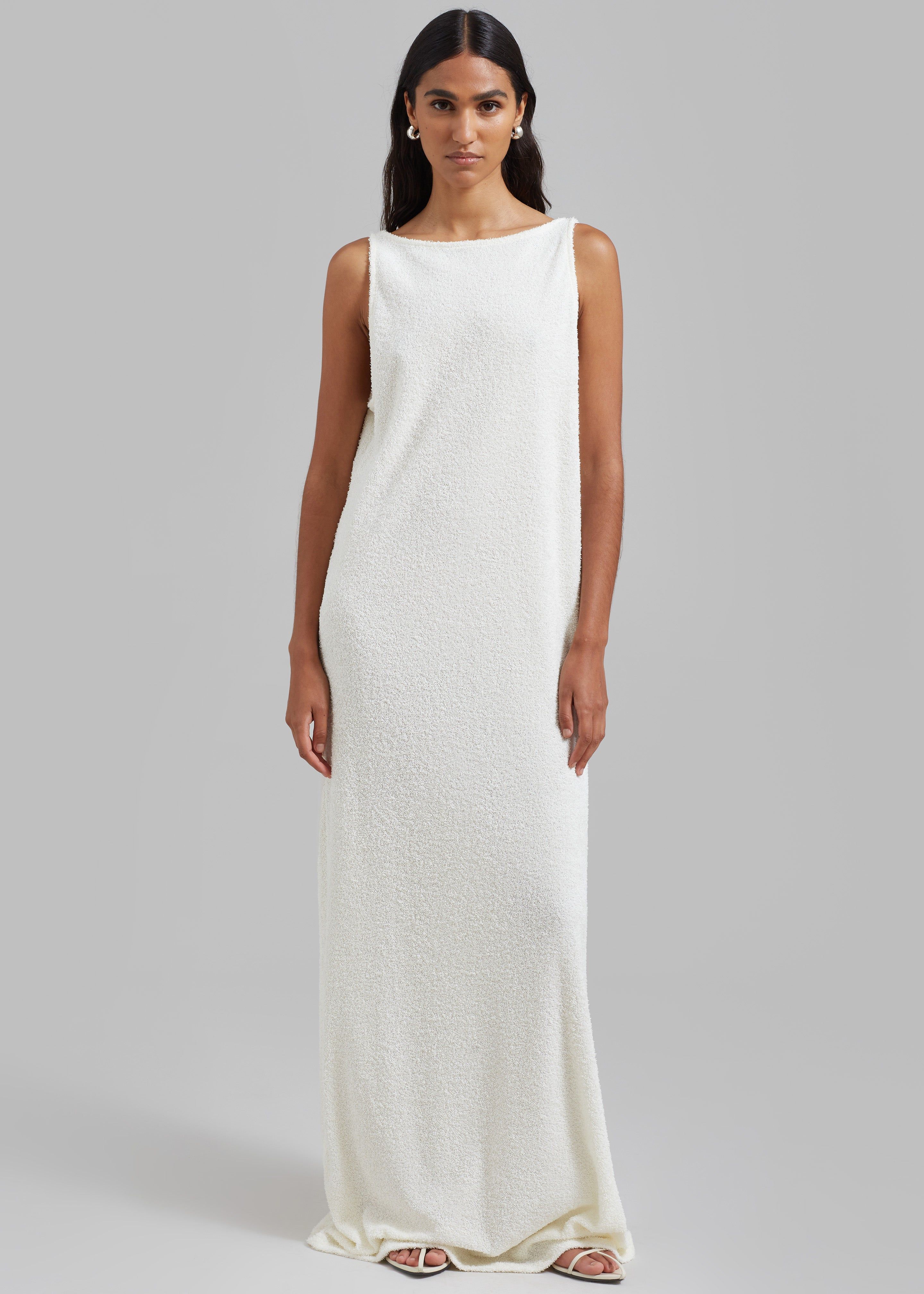 Adelaide Maxi Tank Dress - Cream sold by Frankie Shop product image thumbnail 5