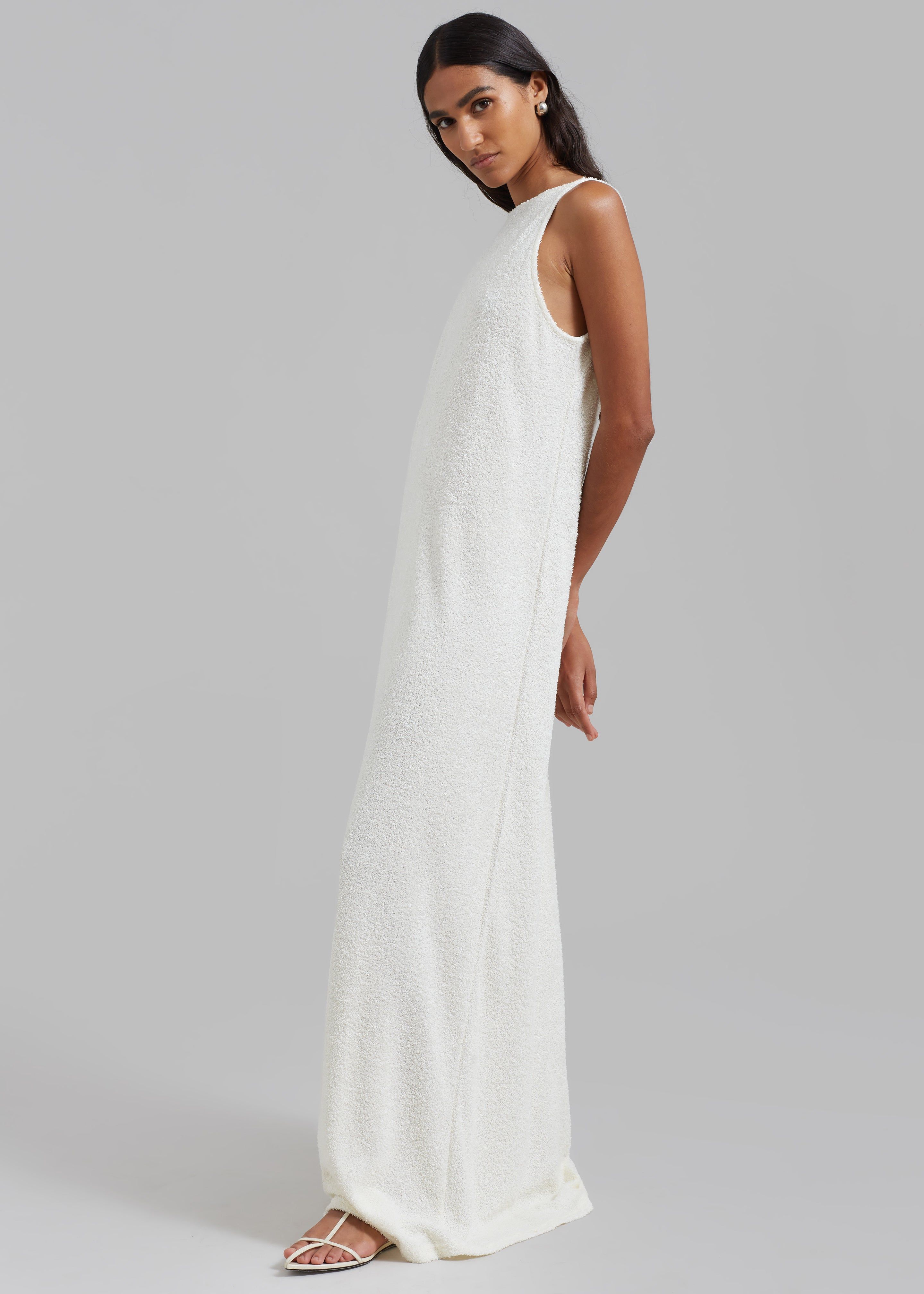 Adelaide Maxi Tank Dress - Cream sold by Frankie Shop product image thumbnail 4