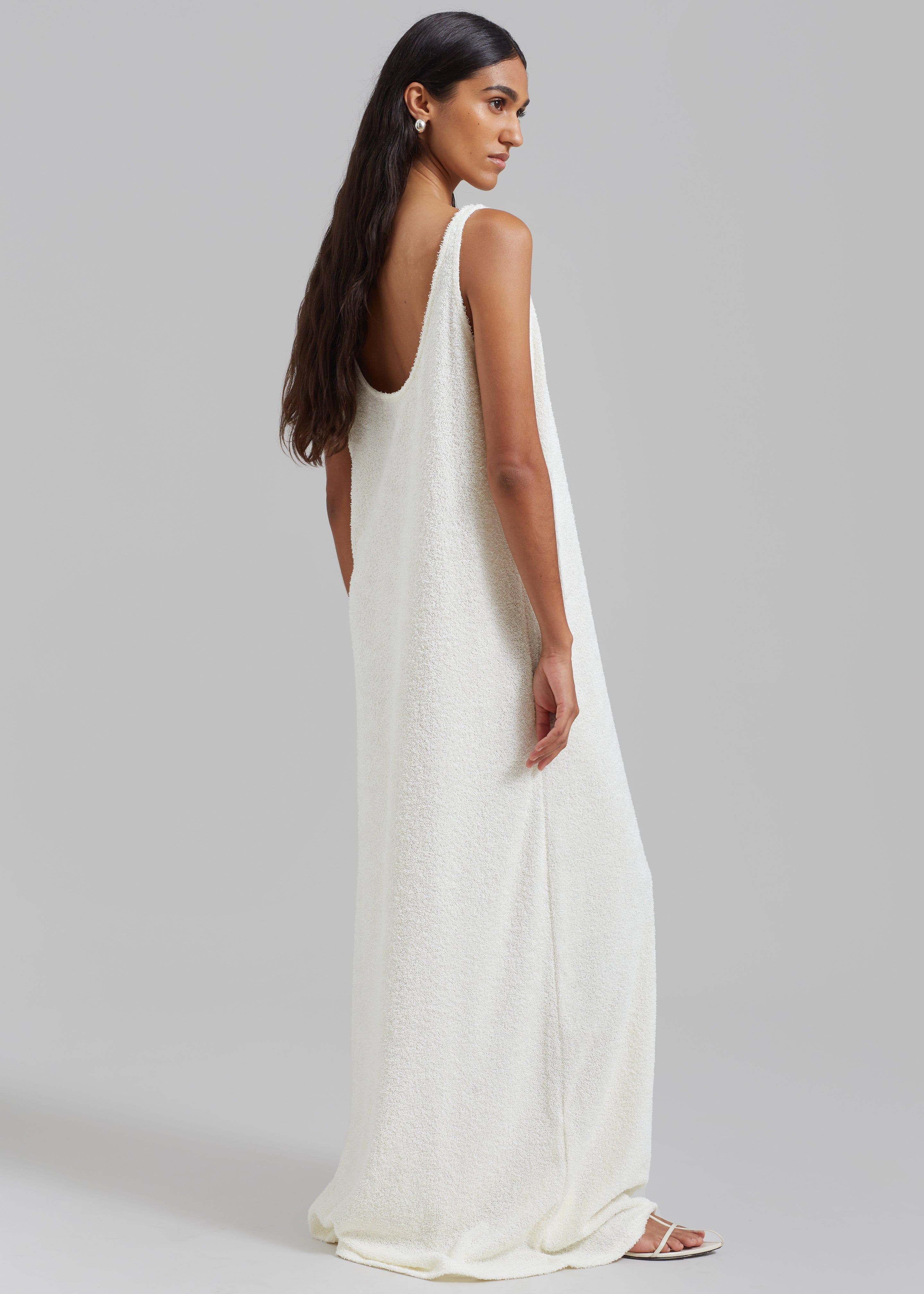 Adelaide Maxi Tank Dress - Cream sold by Frankie Shop
