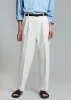 Svea Tapered Trousers - Vanilla sold by Frankie Shop