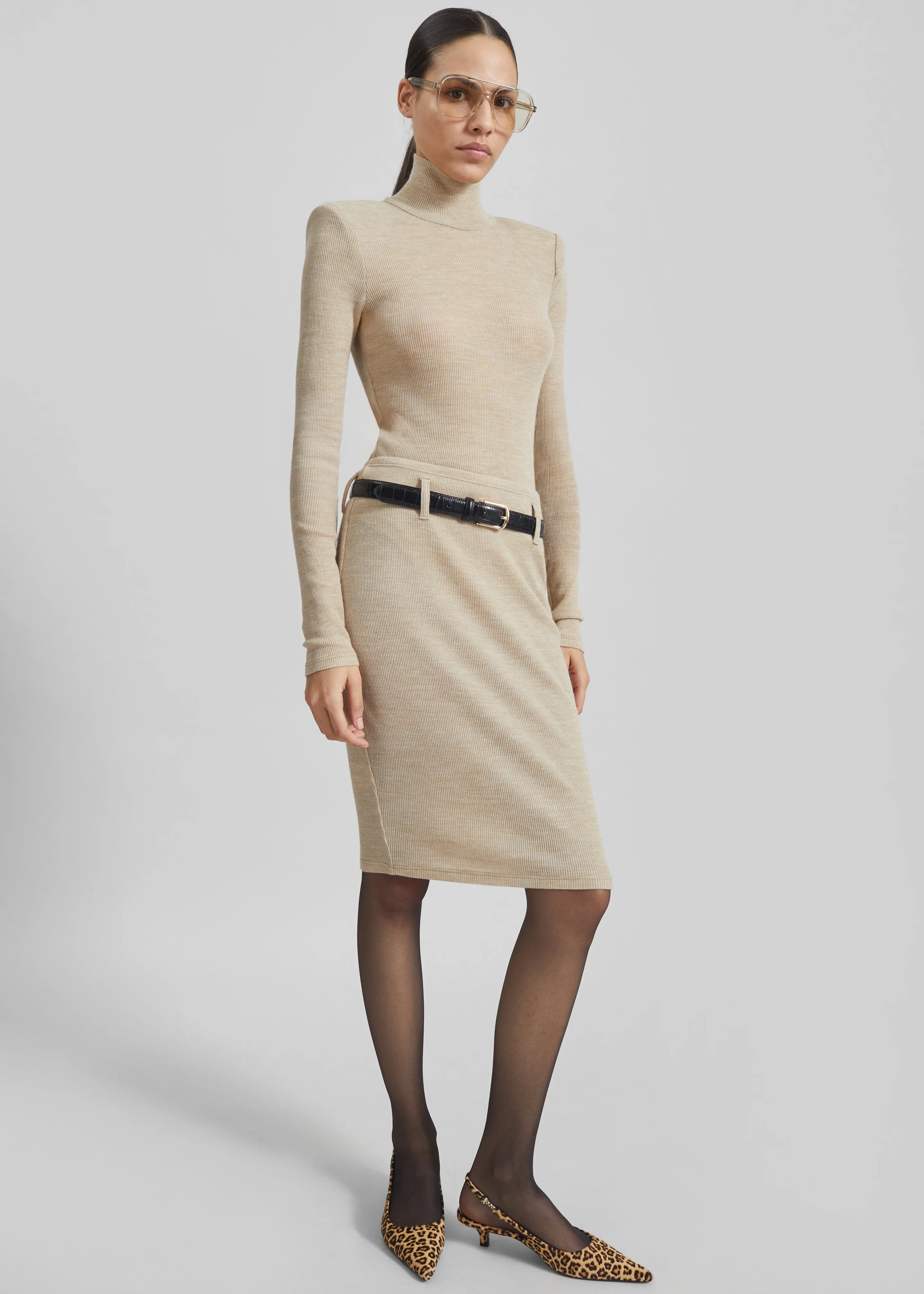 Beaufille Rodin Bodysuit - Beige sold by Frankie Shop product image thumbnail 5