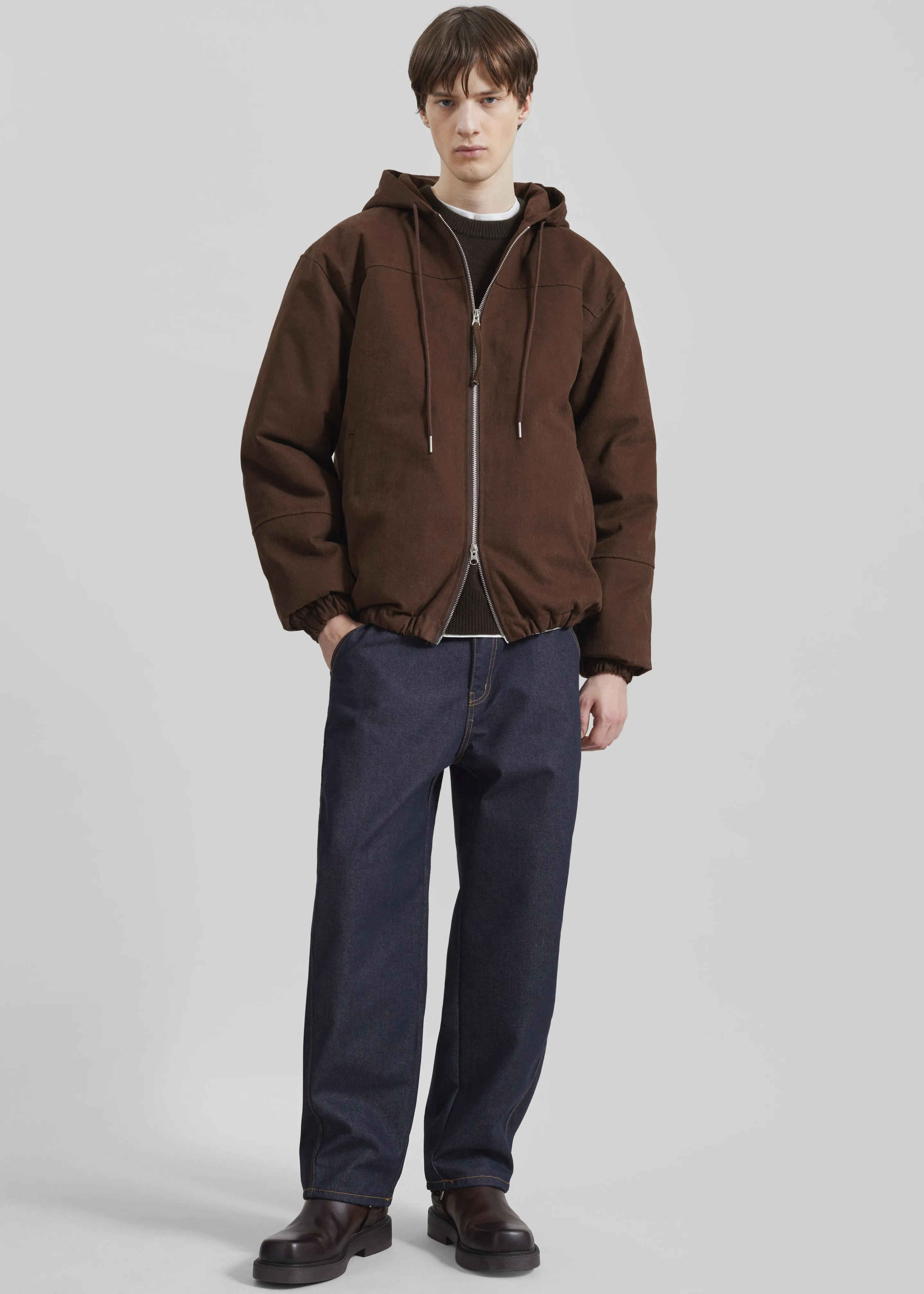 Molkom Padded Jacket - Brown sold by Frankie Shop product image thumbnail 4