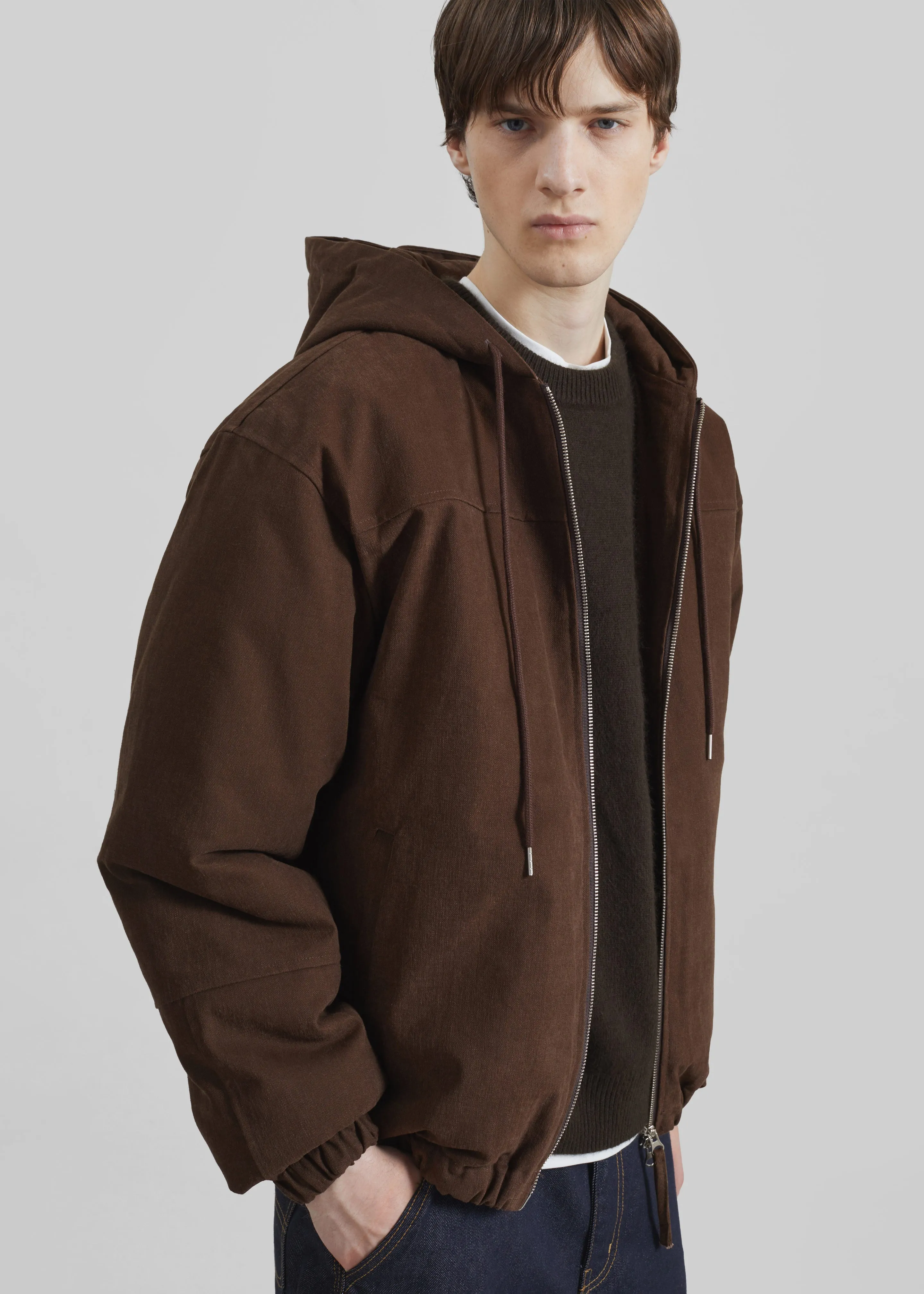 Molkom Padded Jacket - Brown sold by Frankie Shop product image thumbnail 5