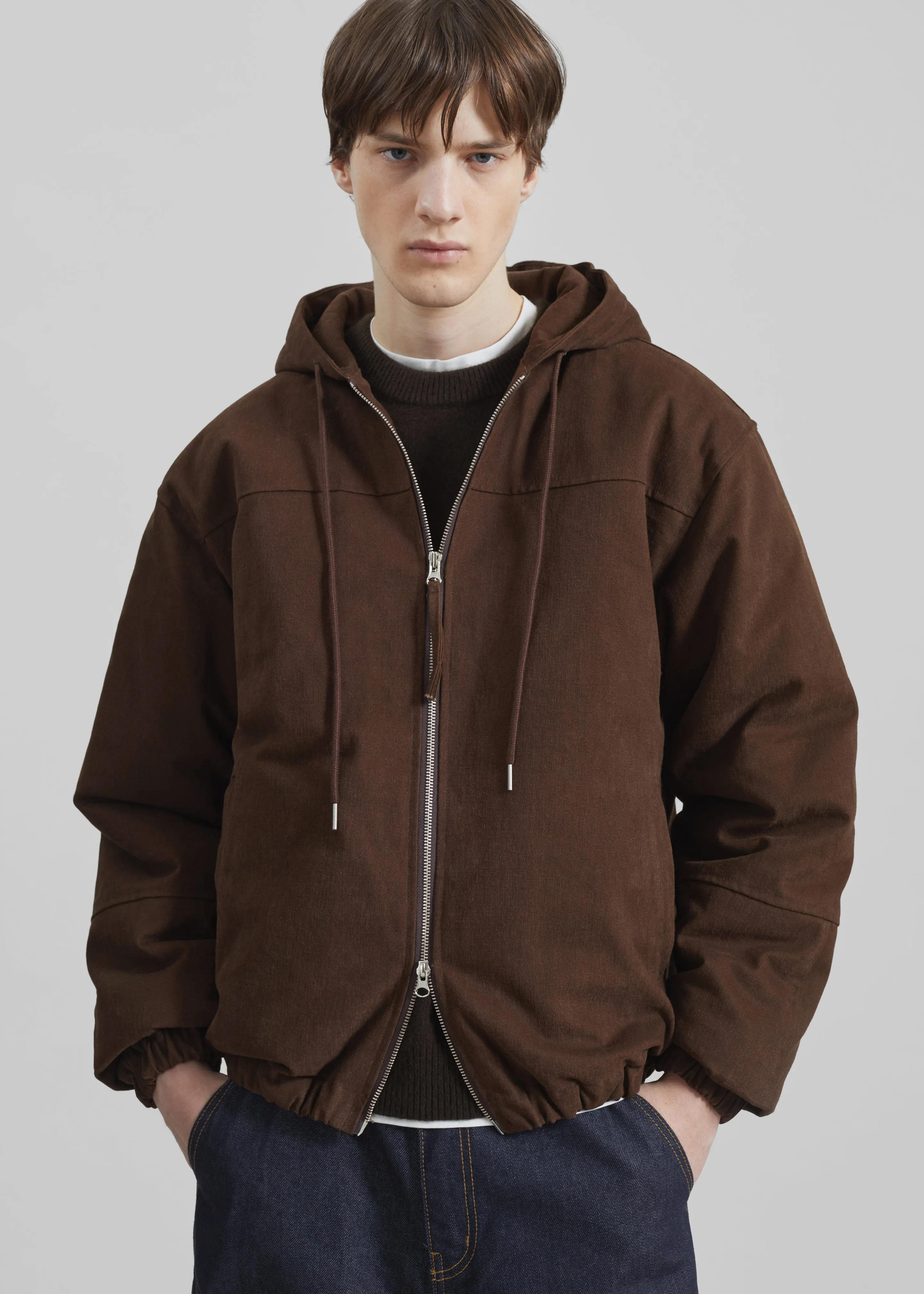 Molkom Padded Jacket - Brown sold by Frankie Shop product image thumbnail 2