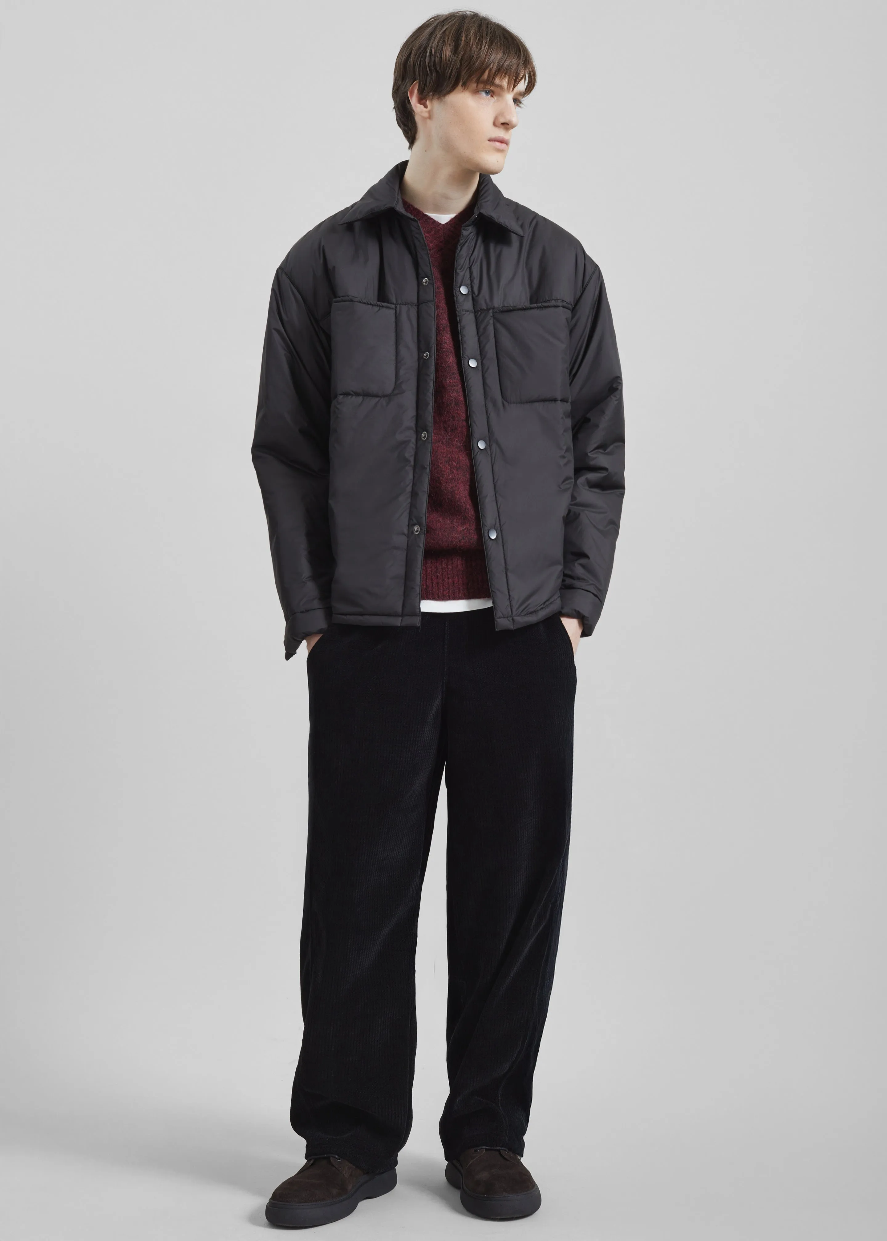 Reffroy Puffer Overshirt - Black sold by Frankie Shop product image thumbnail 5