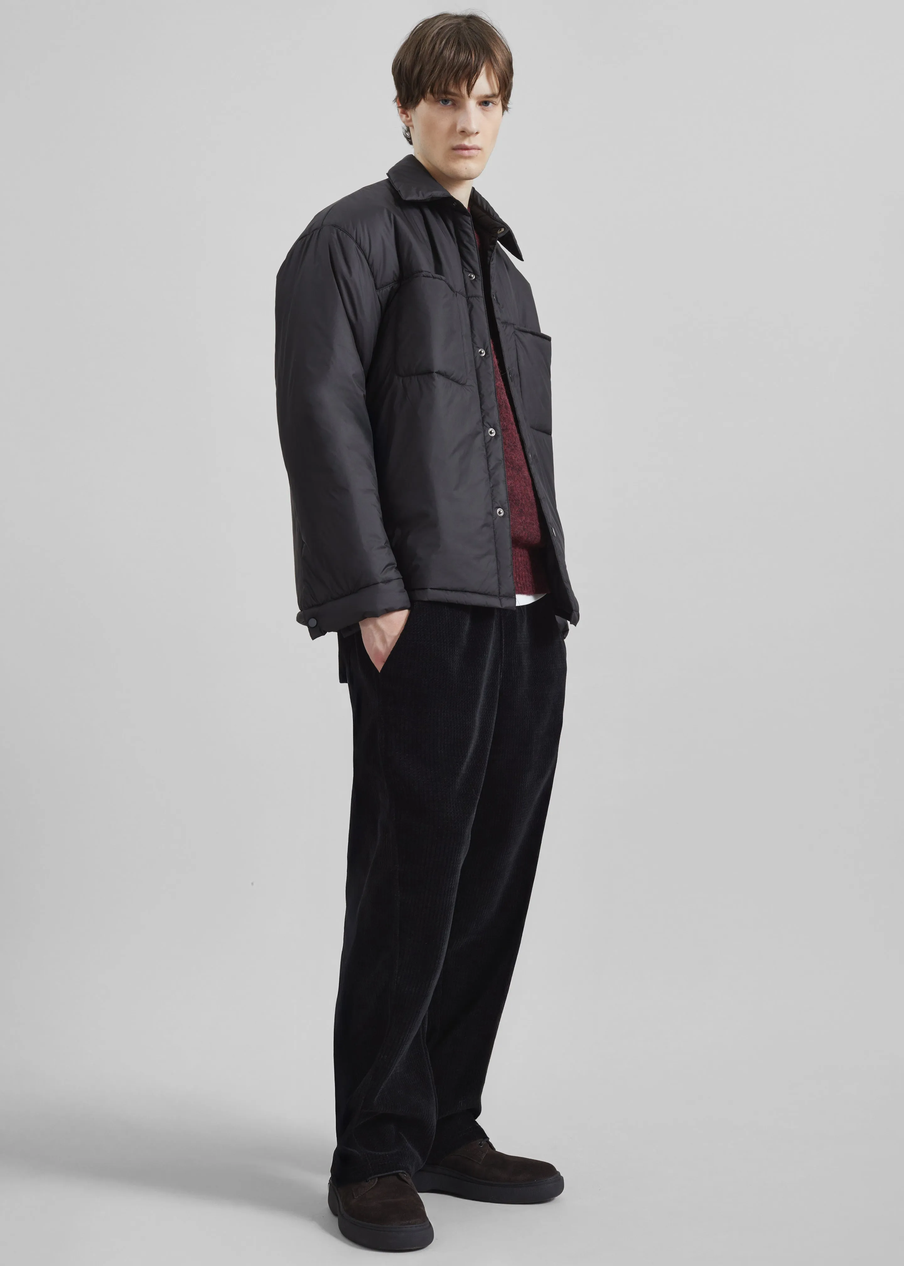 Reffroy Puffer Overshirt - Black sold by Frankie Shop product image thumbnail 3