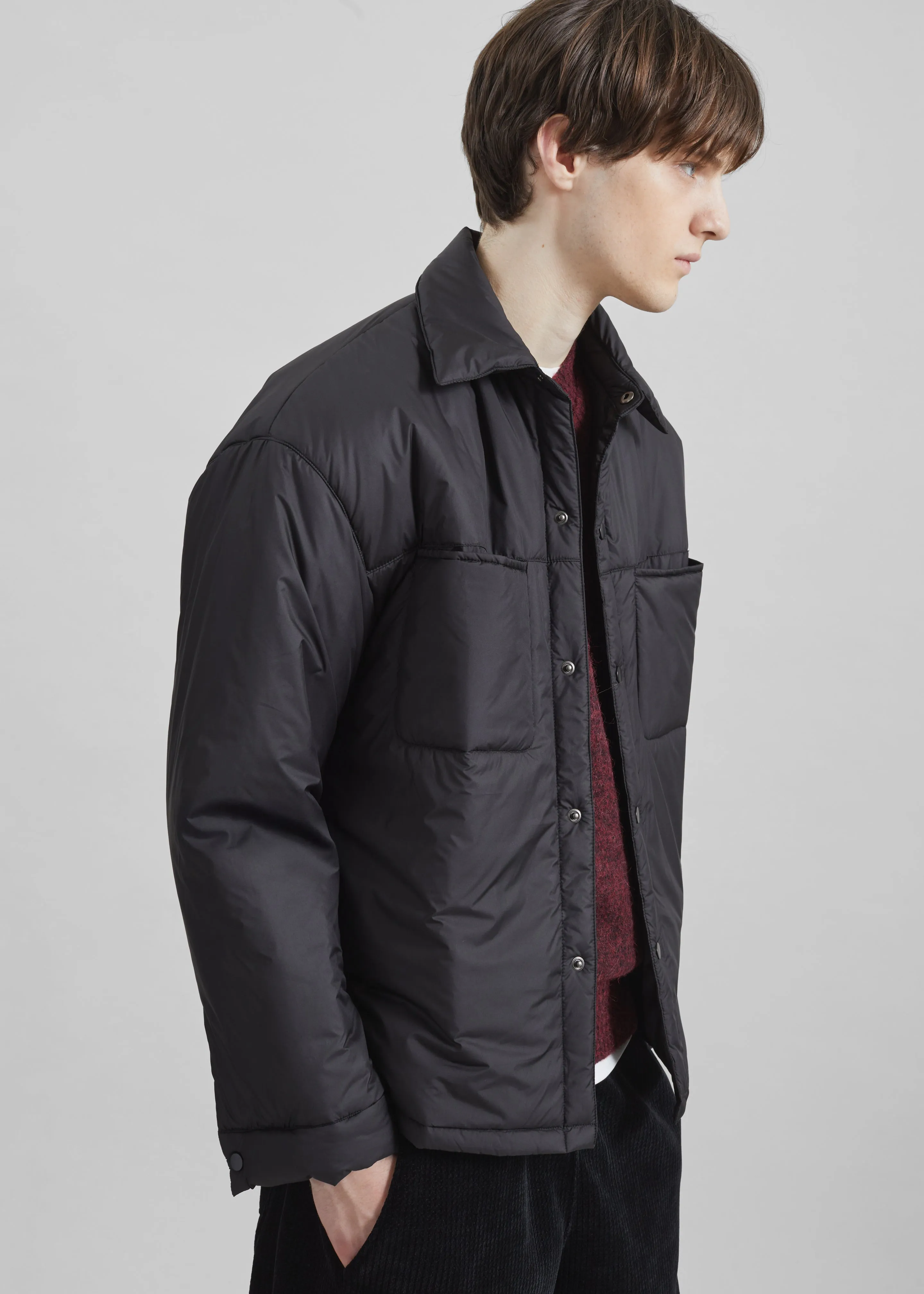 Reffroy Puffer Overshirt - Black sold by Frankie Shop product image thumbnail 4