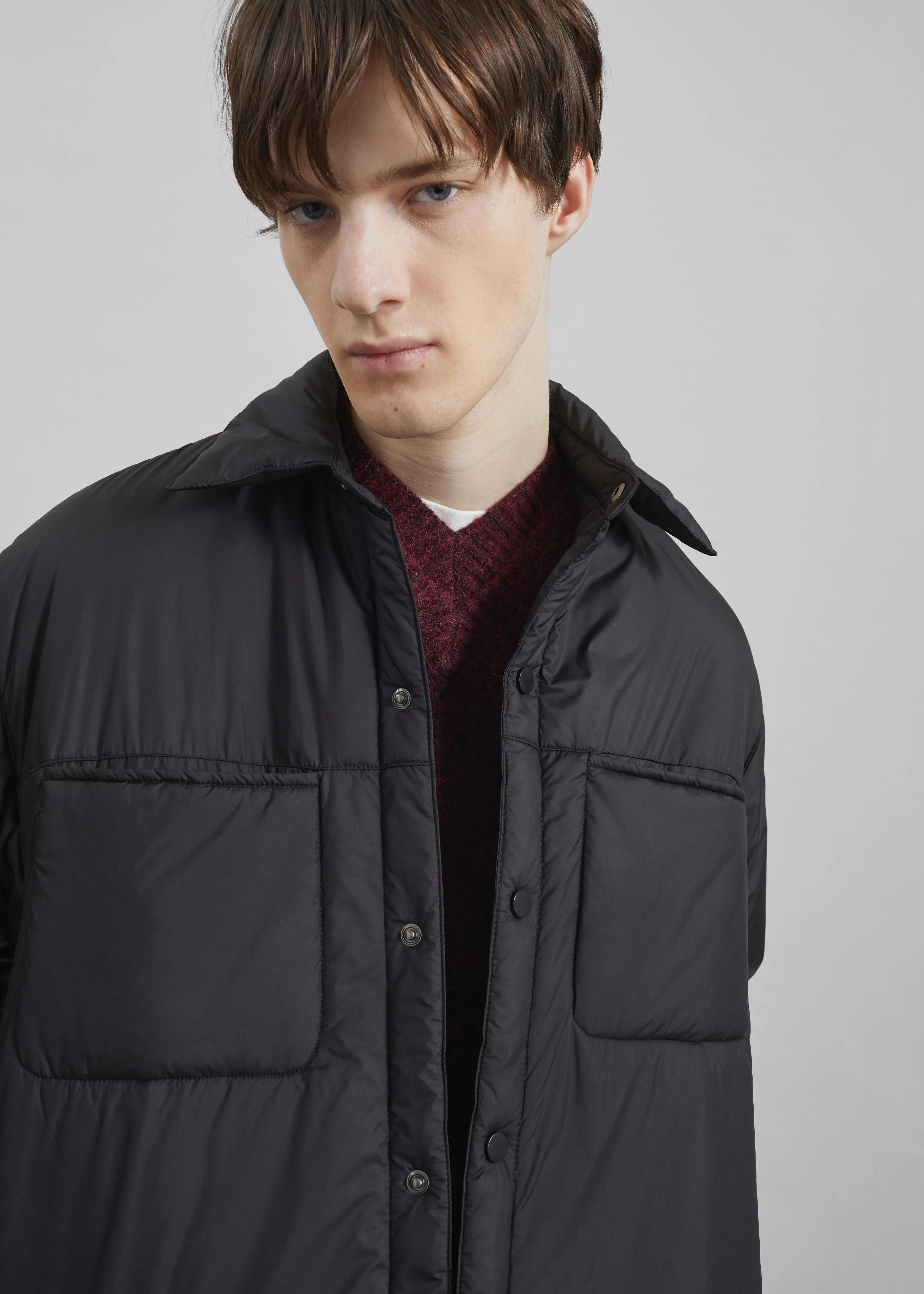 Reffroy Puffer Overshirt - Black sold by Frankie Shop product image thumbnail 2