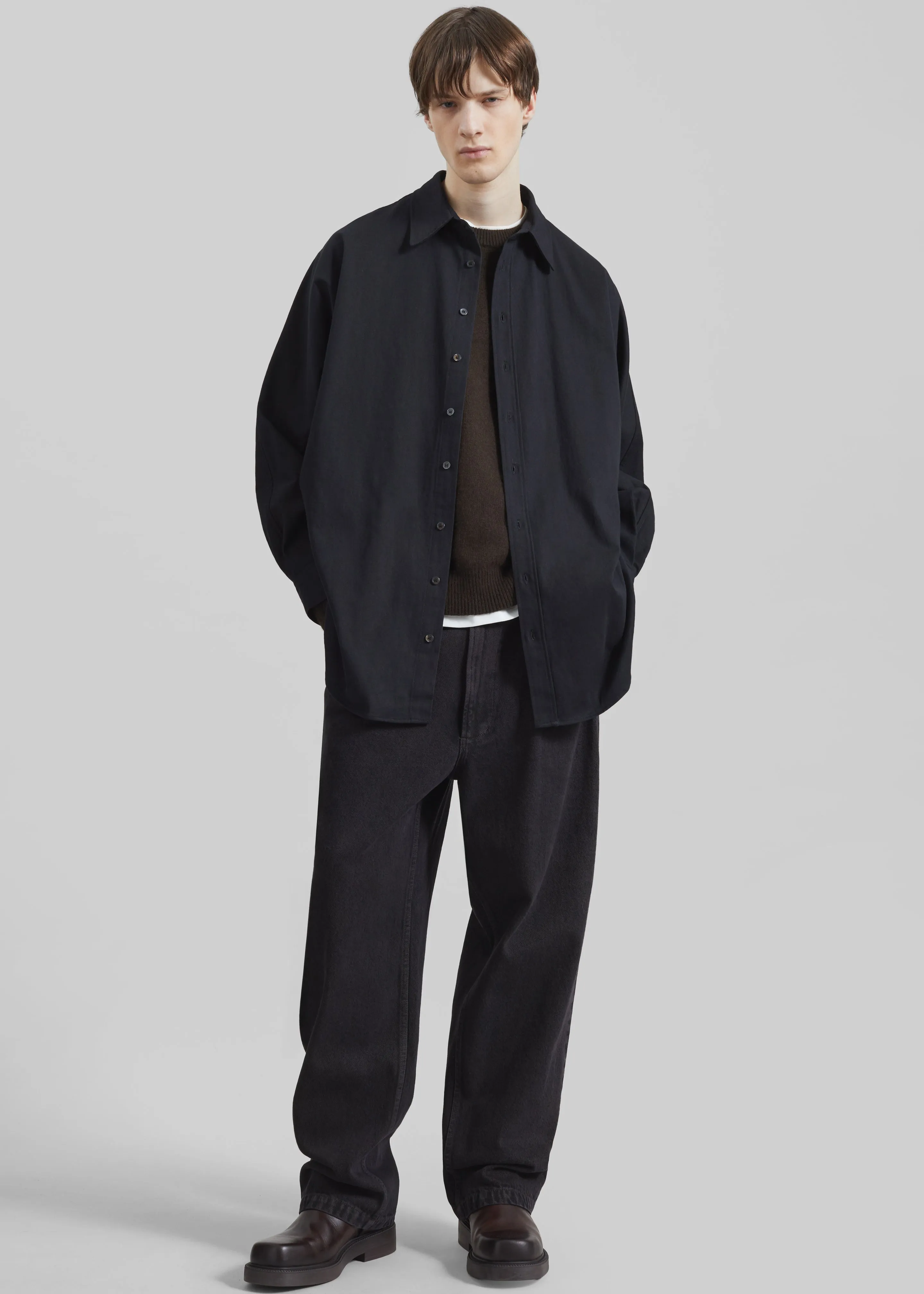 Millom Shirt - Black sold by Frankie Shop product image thumbnail 3