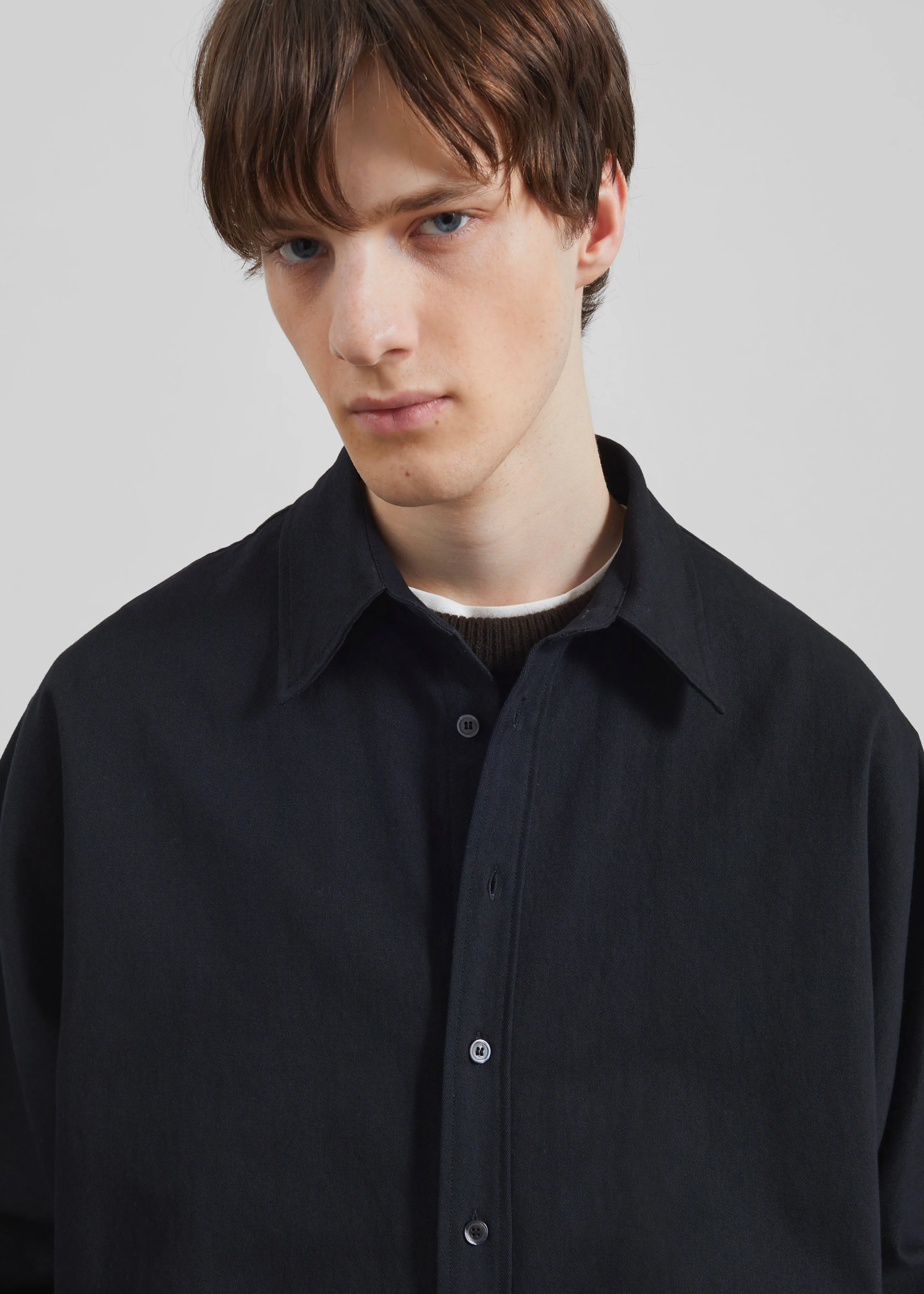 Millom Shirt - Black sold by Frankie Shop product image thumbnail 2