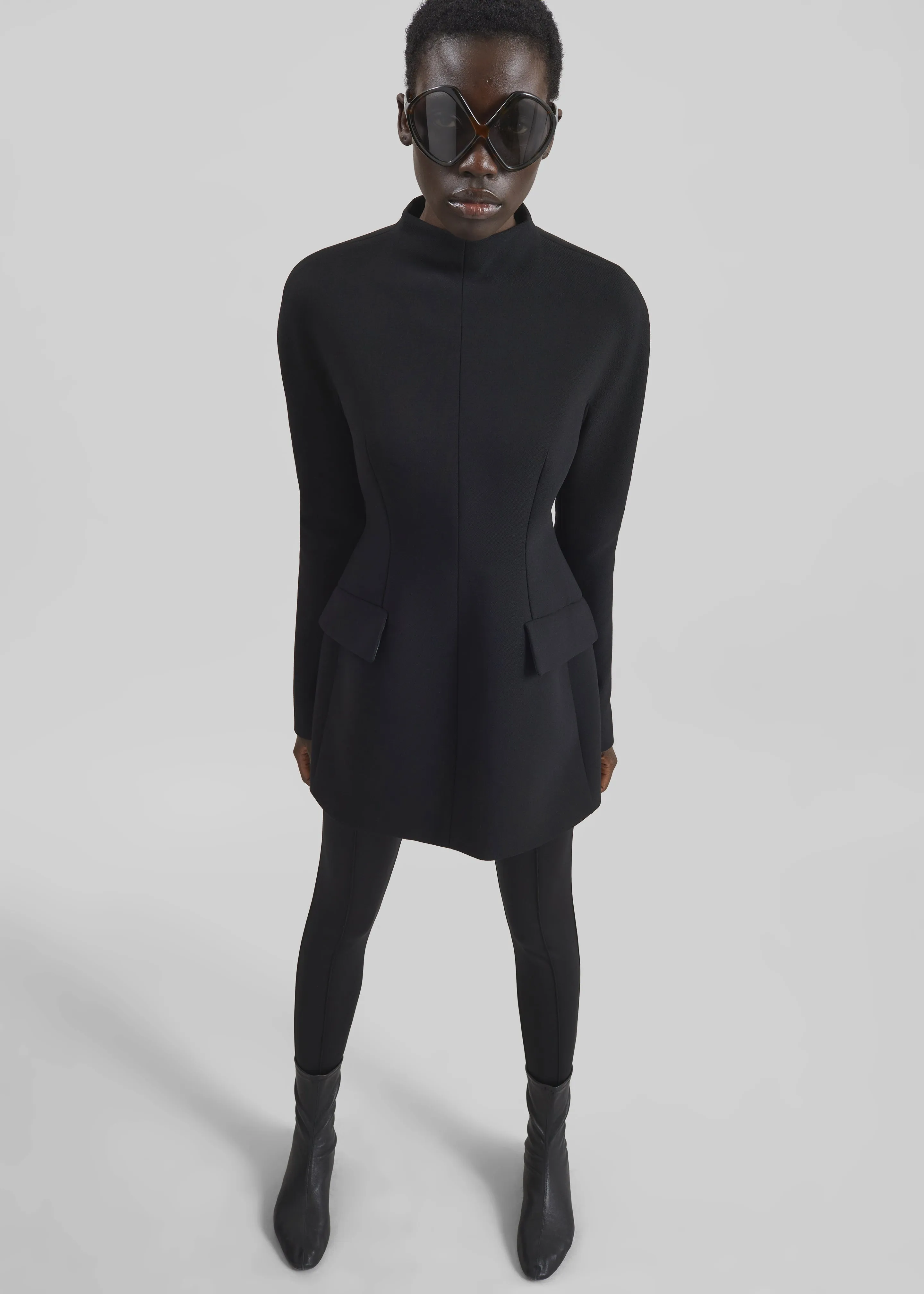 Sportmax Tefrite Dress - Black sold by Frankie Shop product image thumbnail 4