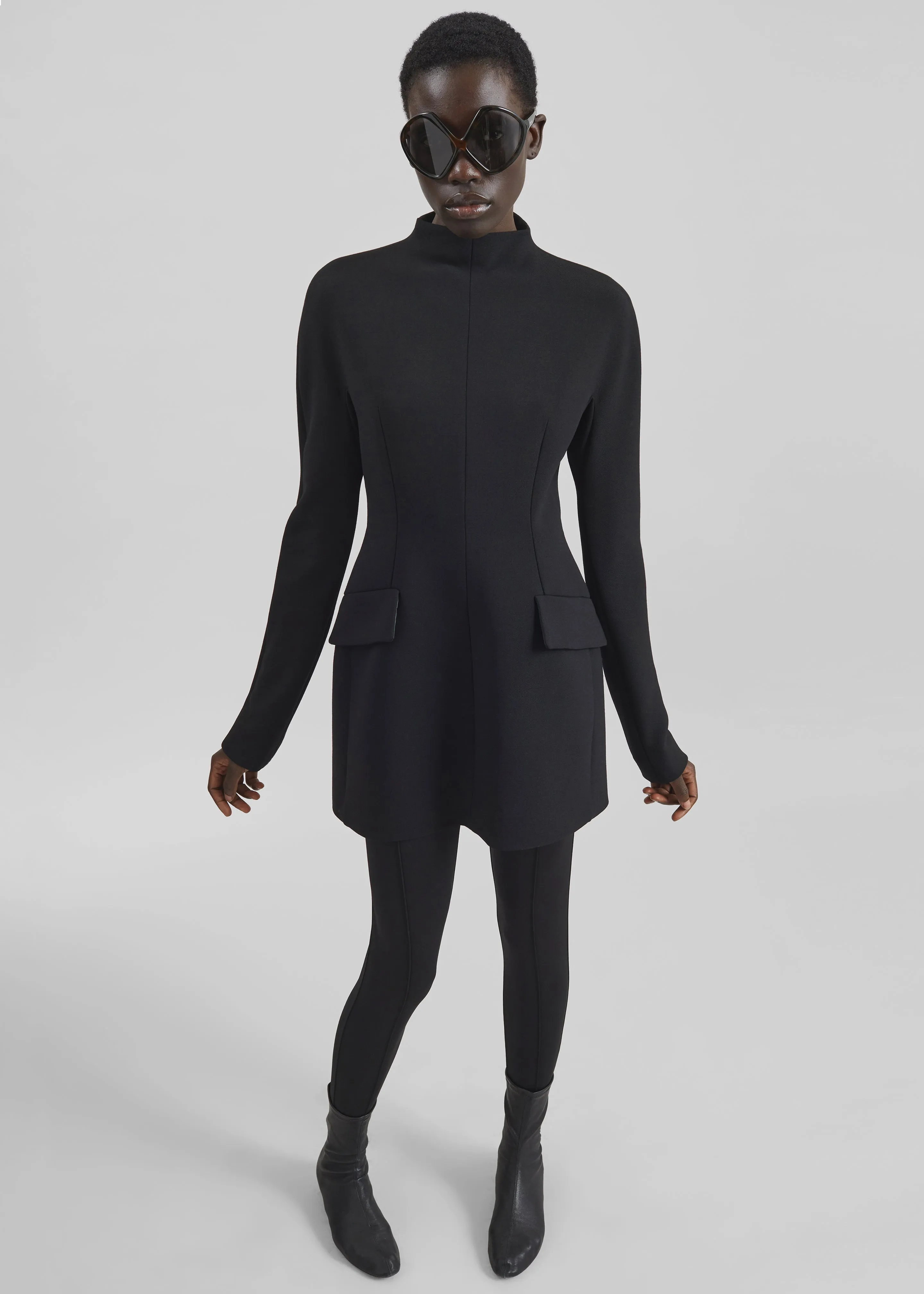 Sportmax Tefrite Dress - Black sold by Frankie Shop product image thumbnail 5