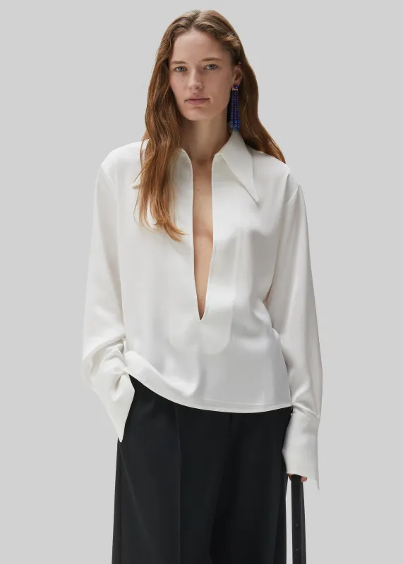 Beaufille Willis Blouse - White made by Beaufille