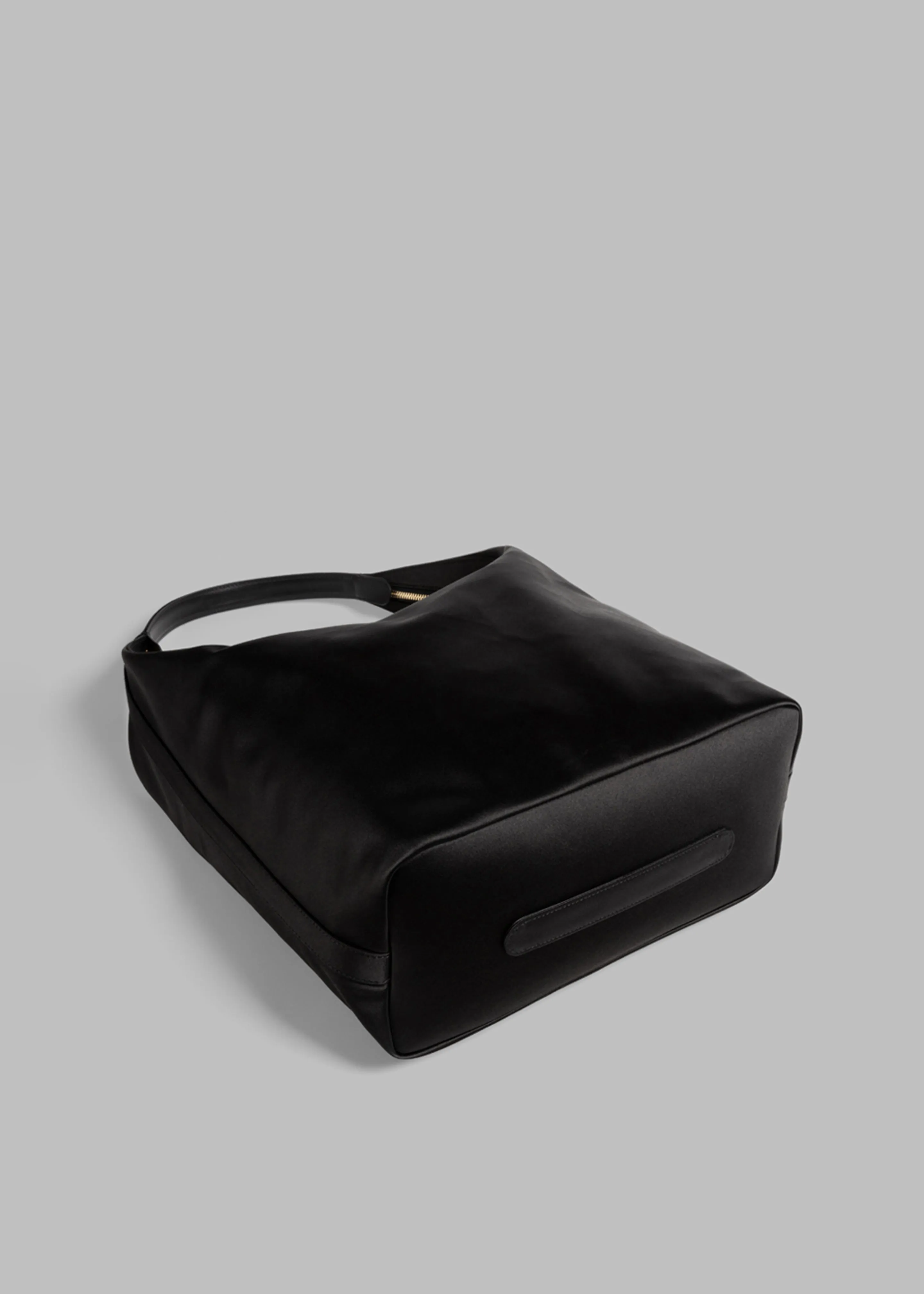 Loulou Studio Alegrina Satin Hobo Bag - Black sold by Frankie Shop product image thumbnail 5