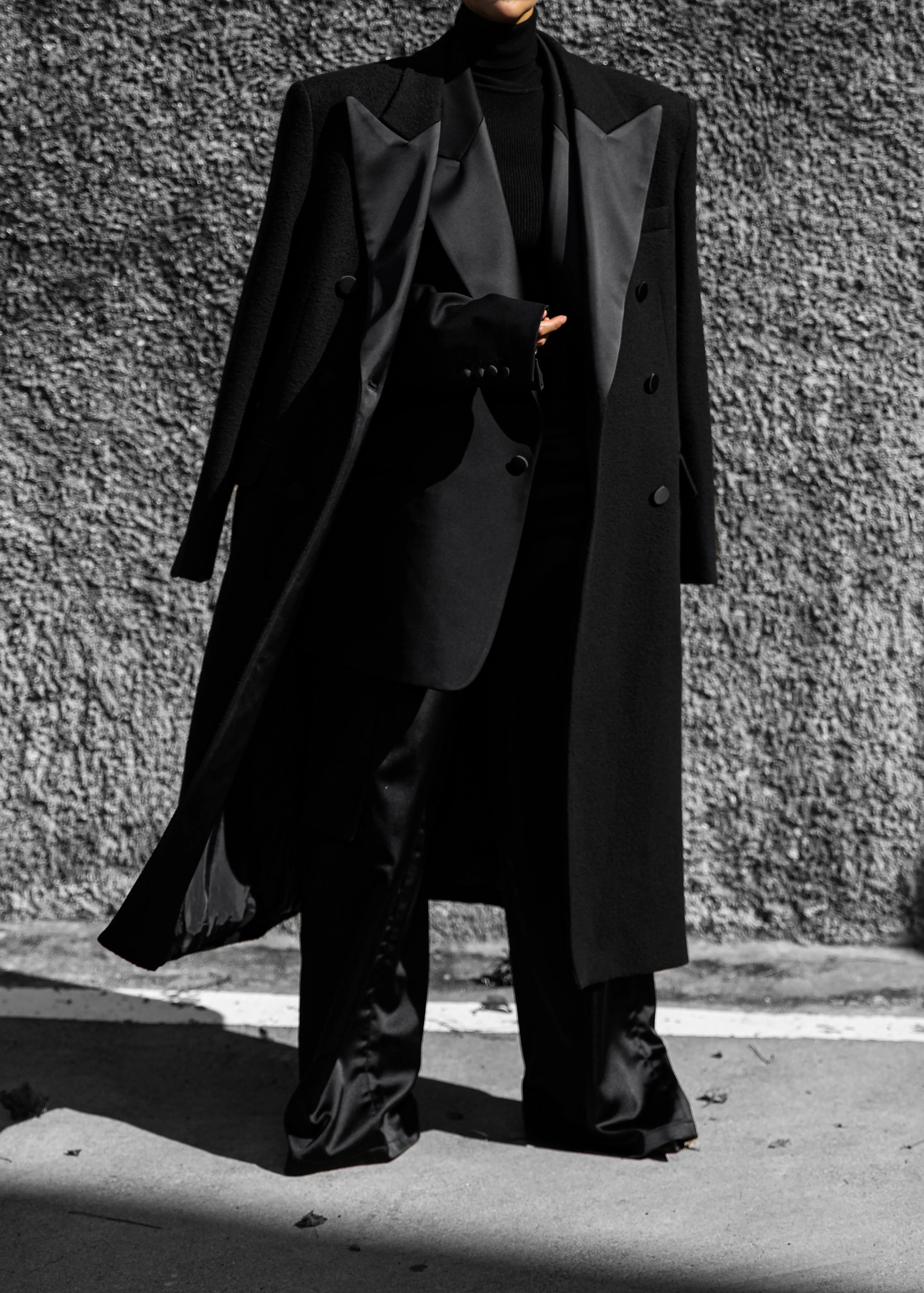 Bryce Oversized Coat - Black sold by Frankie Shop product image thumbnail 2