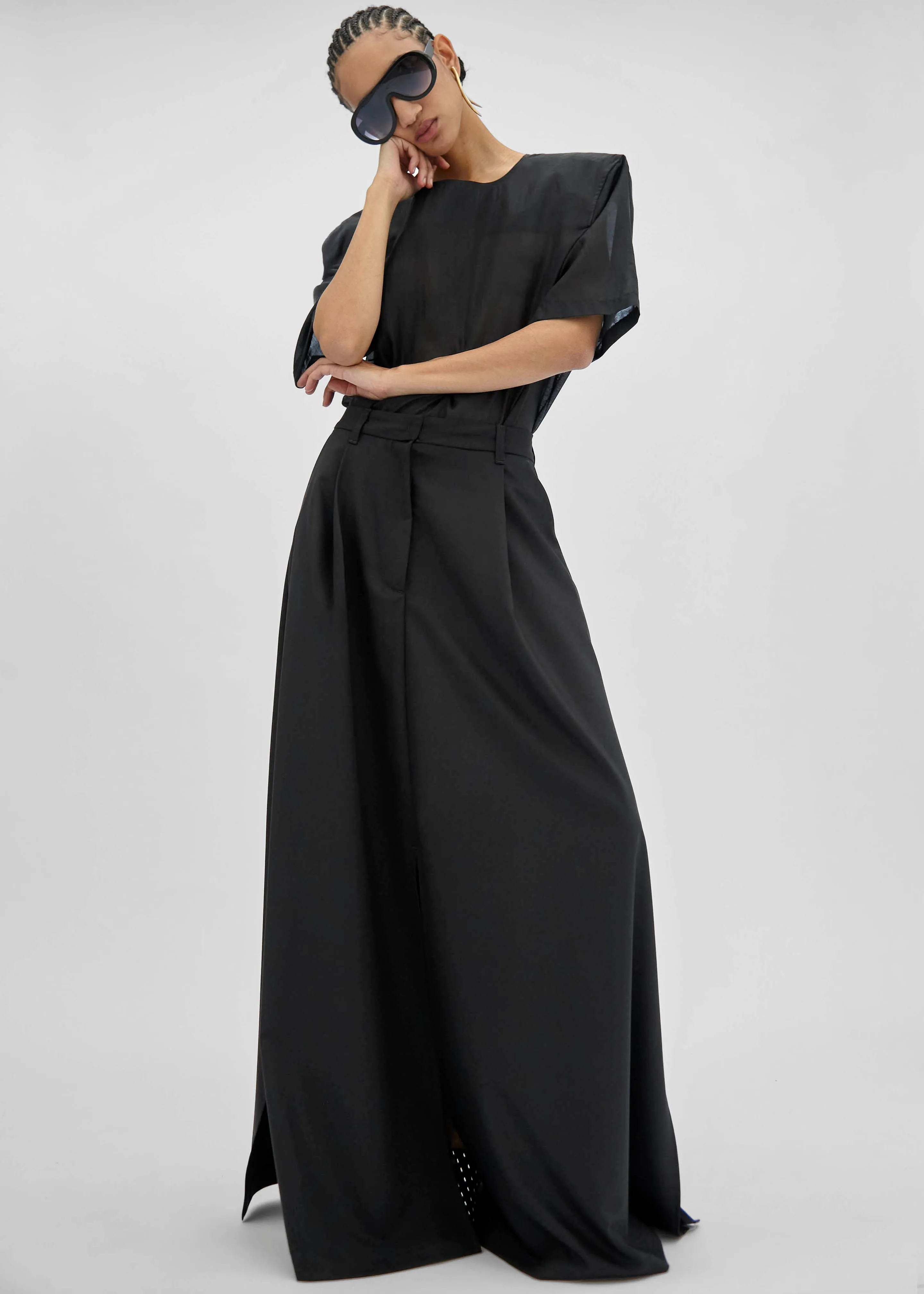 TheLatest Dean Top - Black sold by Frankie Shop product image thumbnail 5