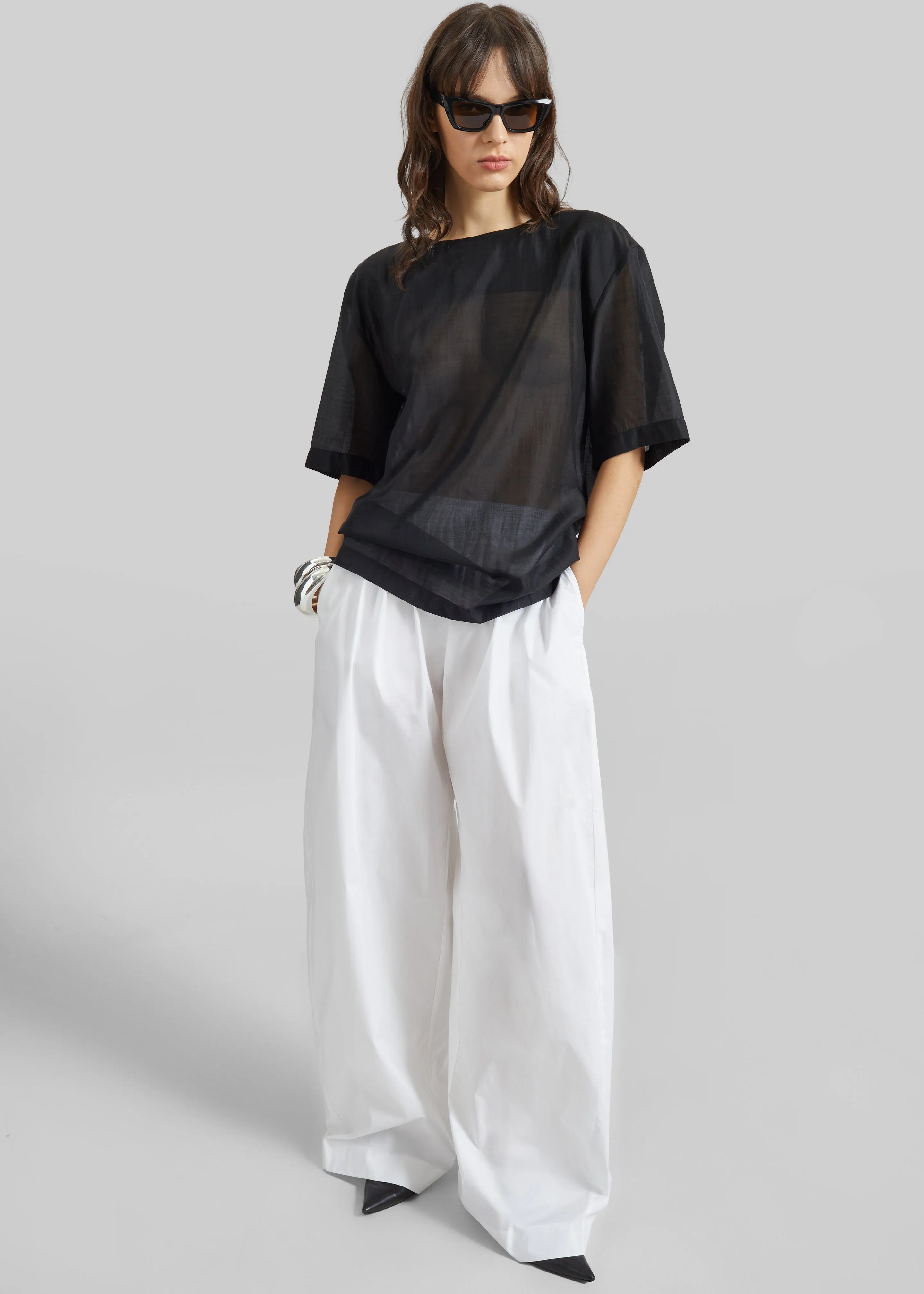 TheLatest Dean Top - Black sold by Frankie Shop product image thumbnail 2