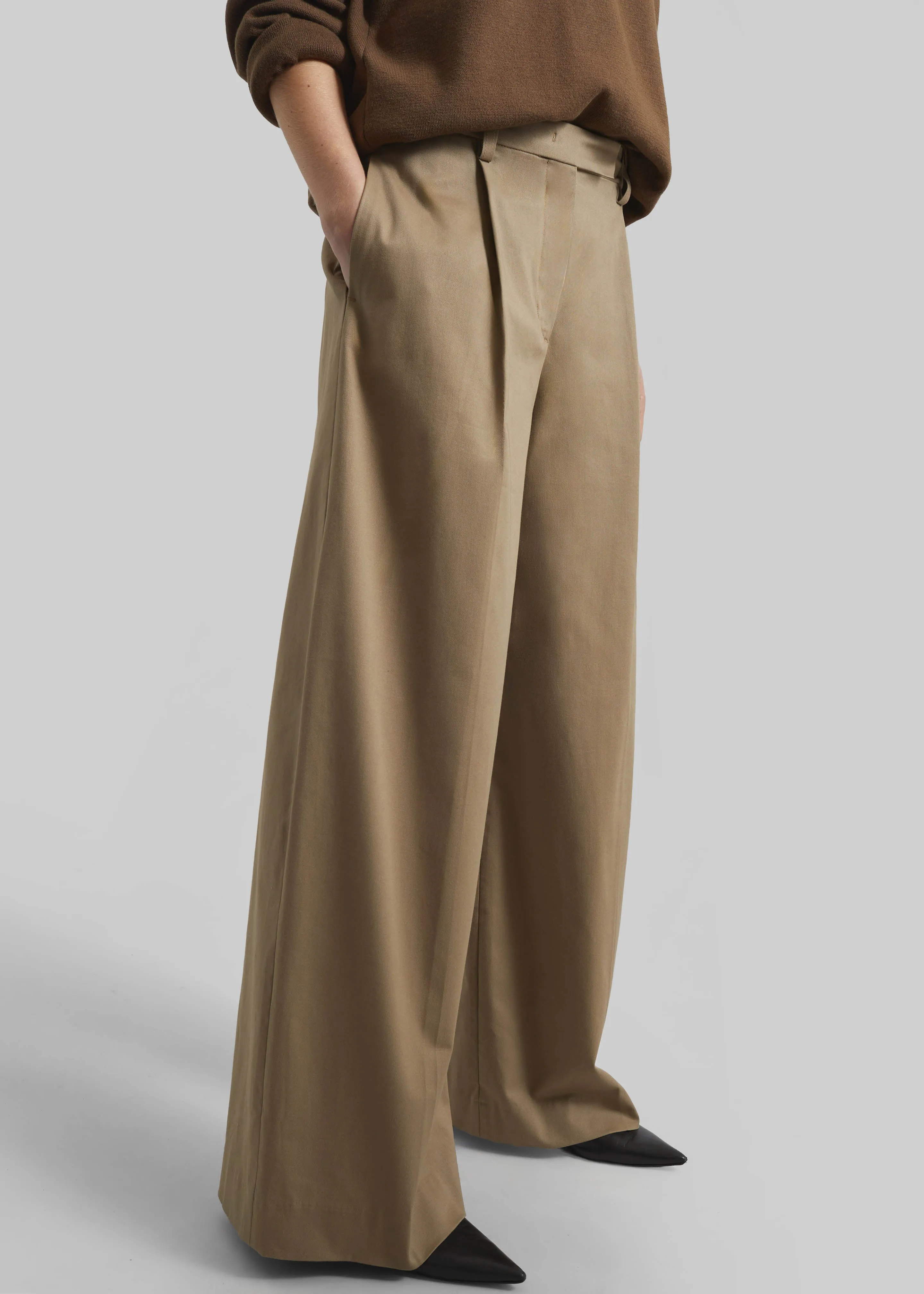 TheLatest Deva Pants - Cognac sold by Frankie Shop product image thumbnail 5