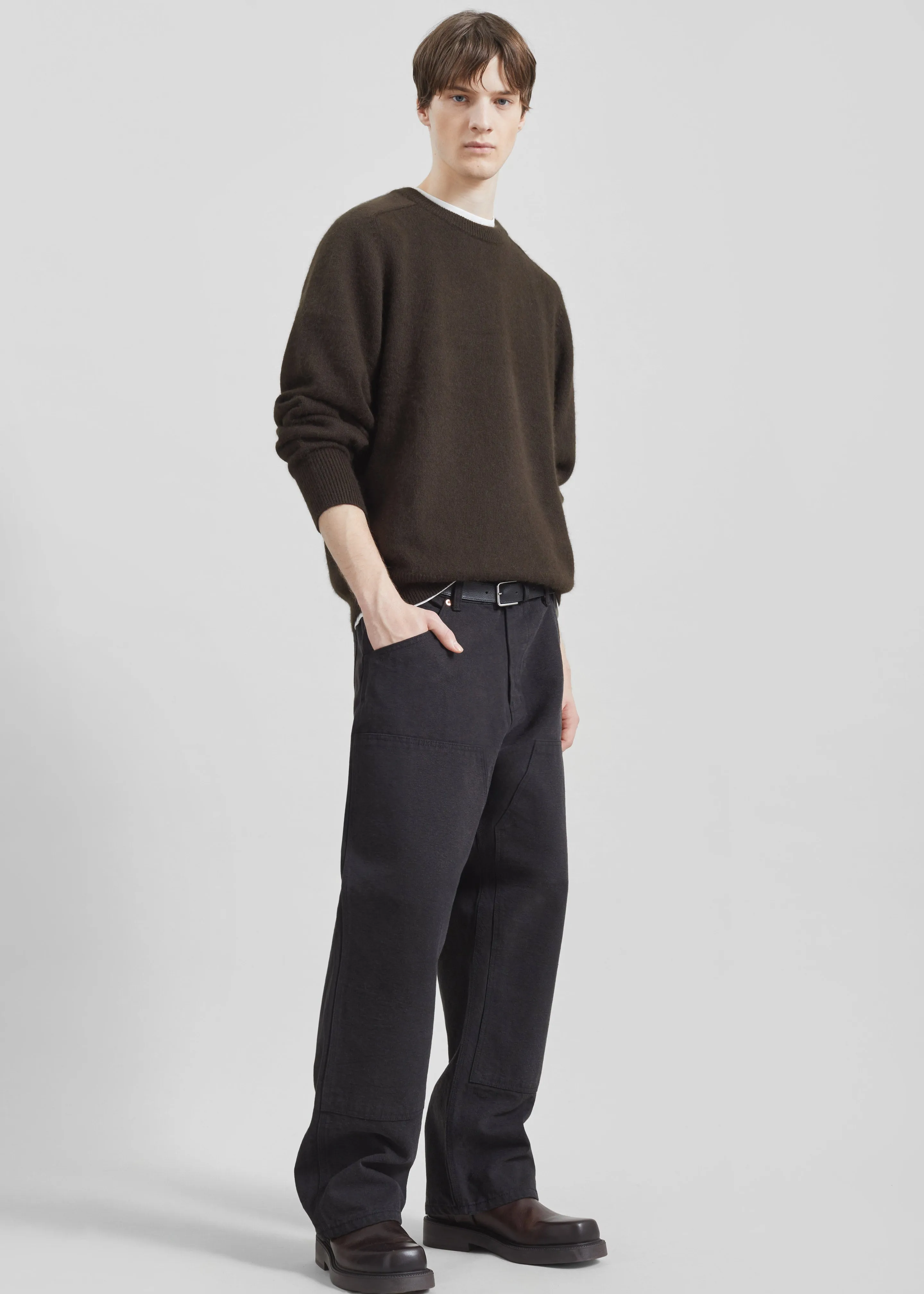 Sahil Wide Jeans - Black sold by Frankie Shop product image thumbnail 2