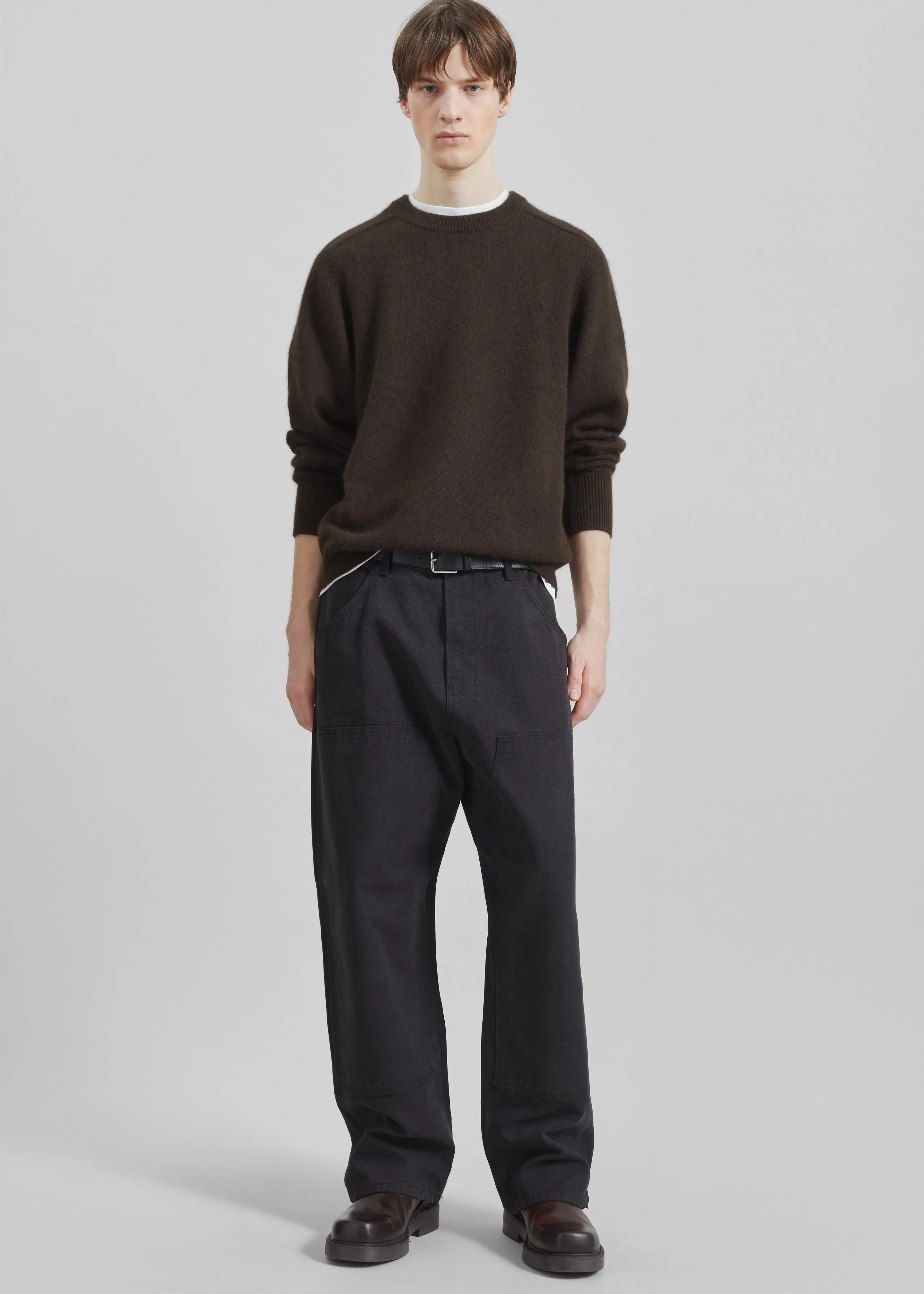 Sahil Wide Jeans - Black sold by Frankie Shop product image thumbnail 5