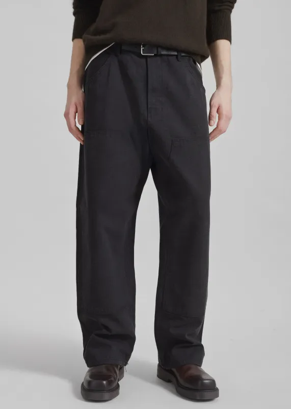 Sahil Wide Jeans - Black made by Frankie Shop